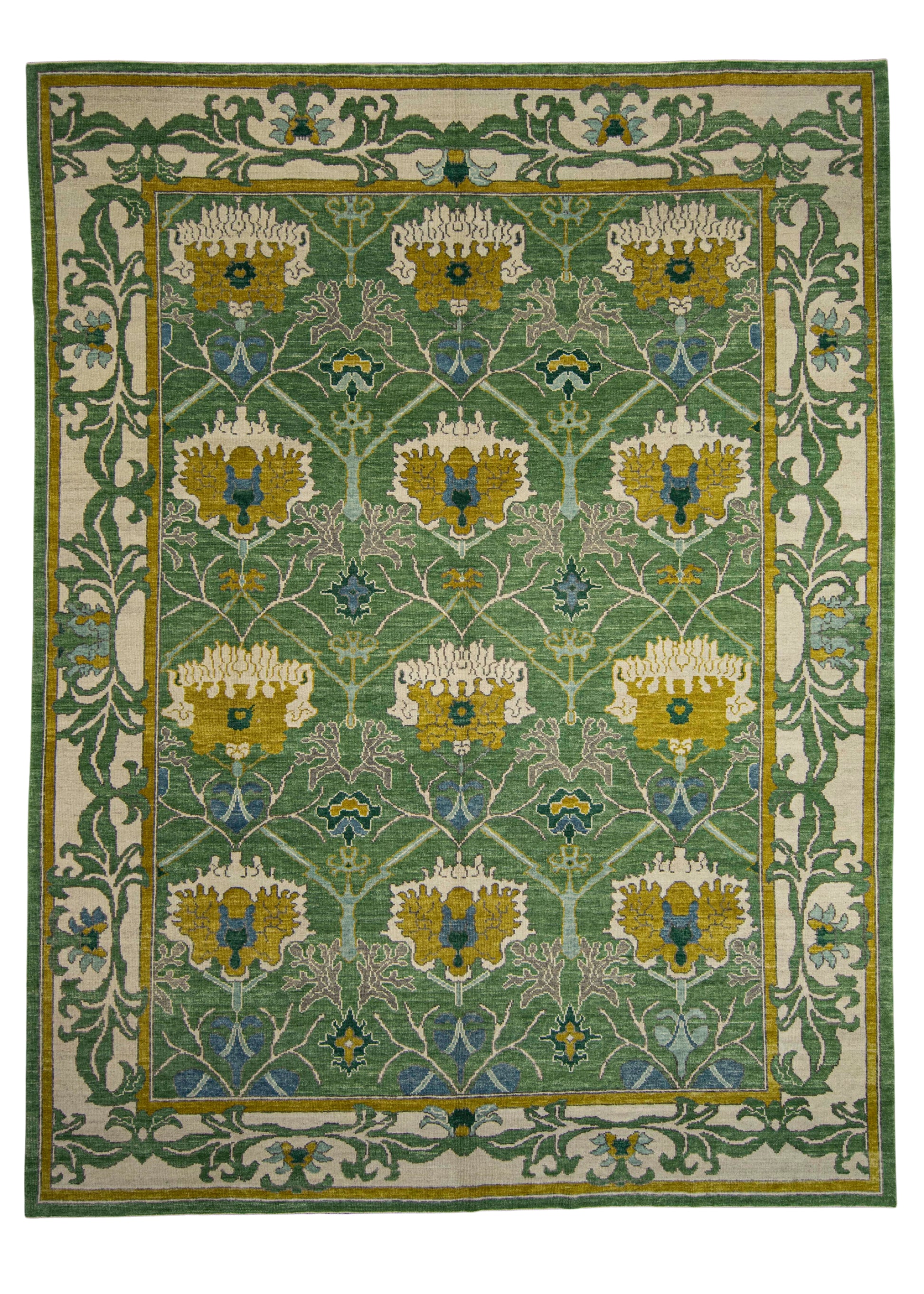 Turkish Oushak Rug 10'9" x 14'3" #22255