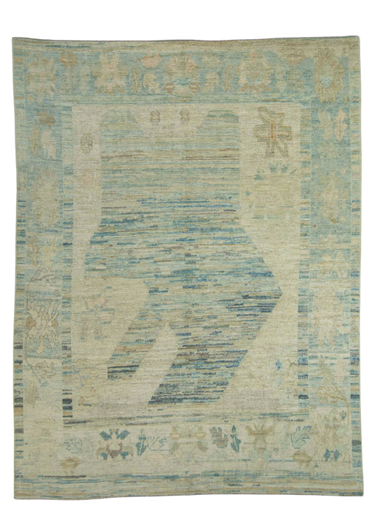 Turkish Oushak Rug 8'10" x 11'9" #18572