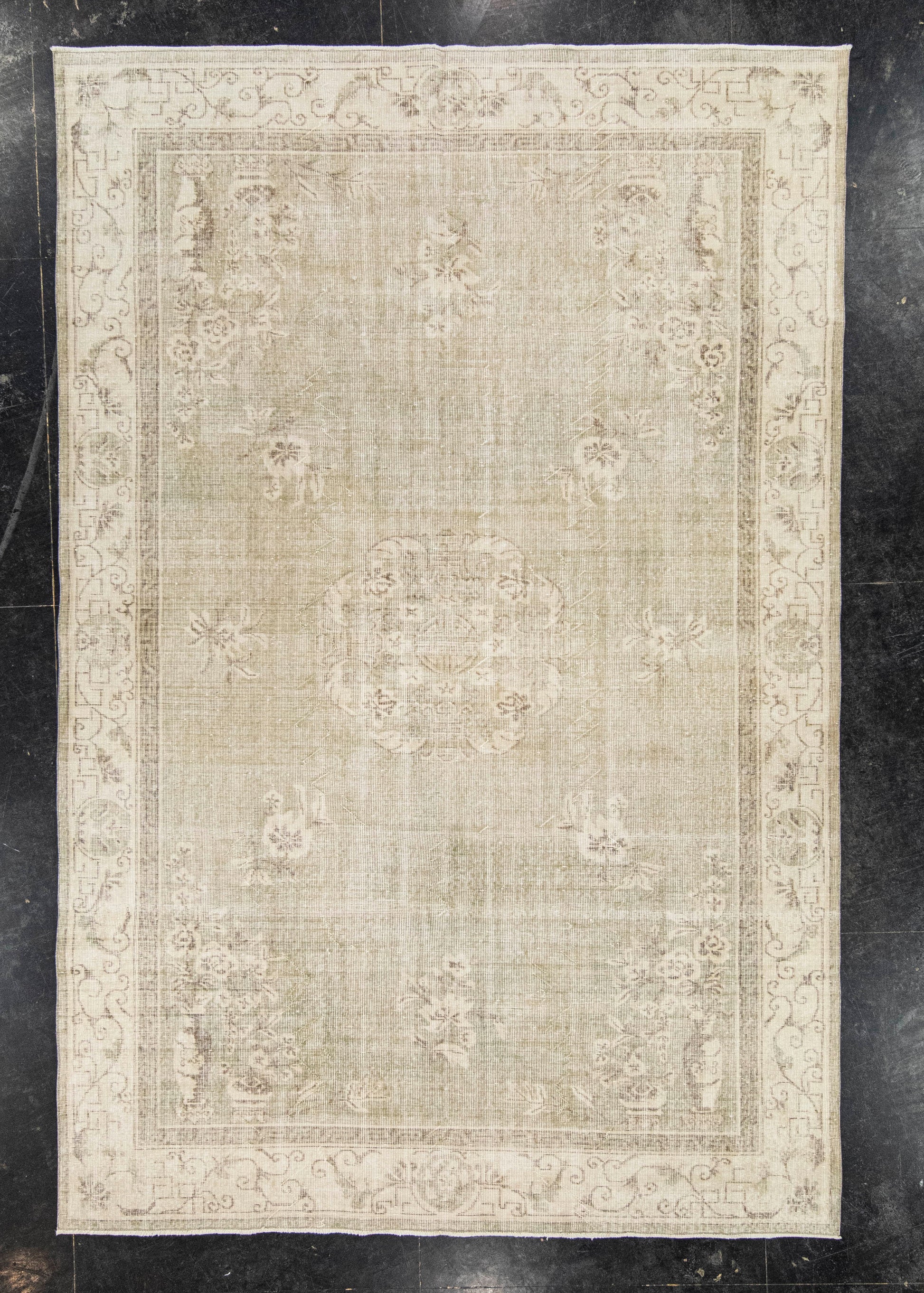 Turkish Vintage Rug 6'9" x 10'2" #21323