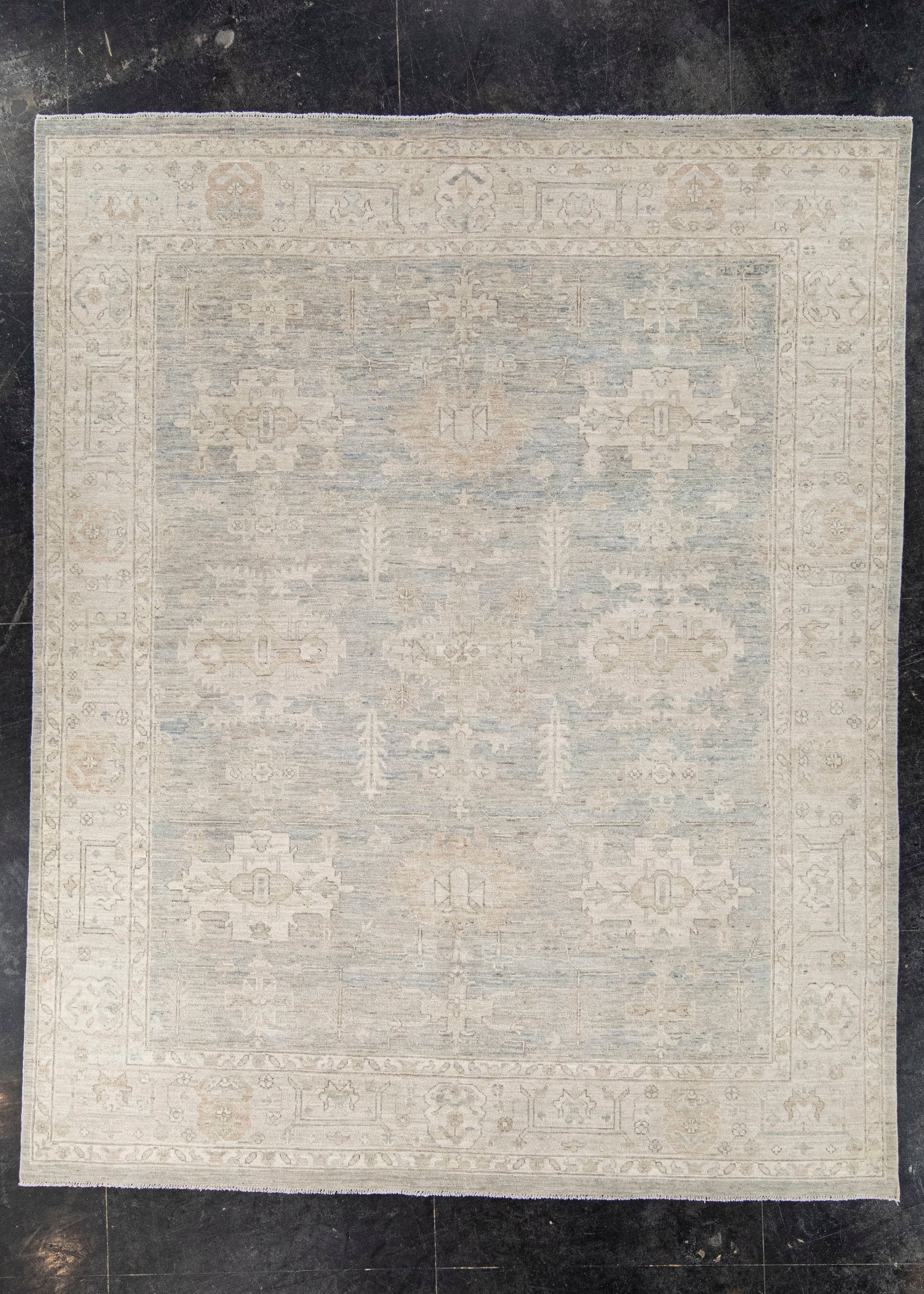 Oushak Rug  7'11" x 9'9" #21386