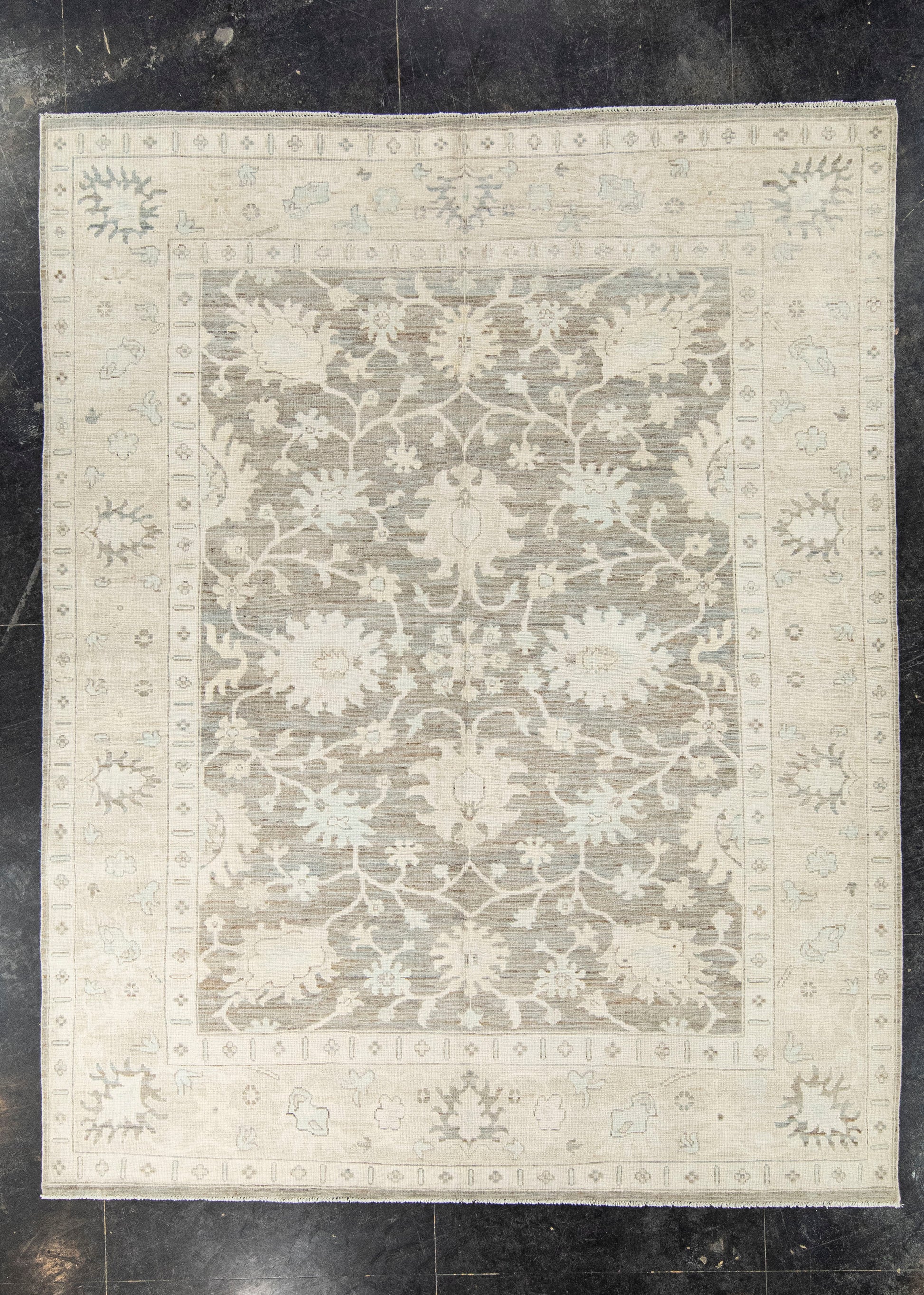 Oushak Rug  7'8" x 9'10" #21385