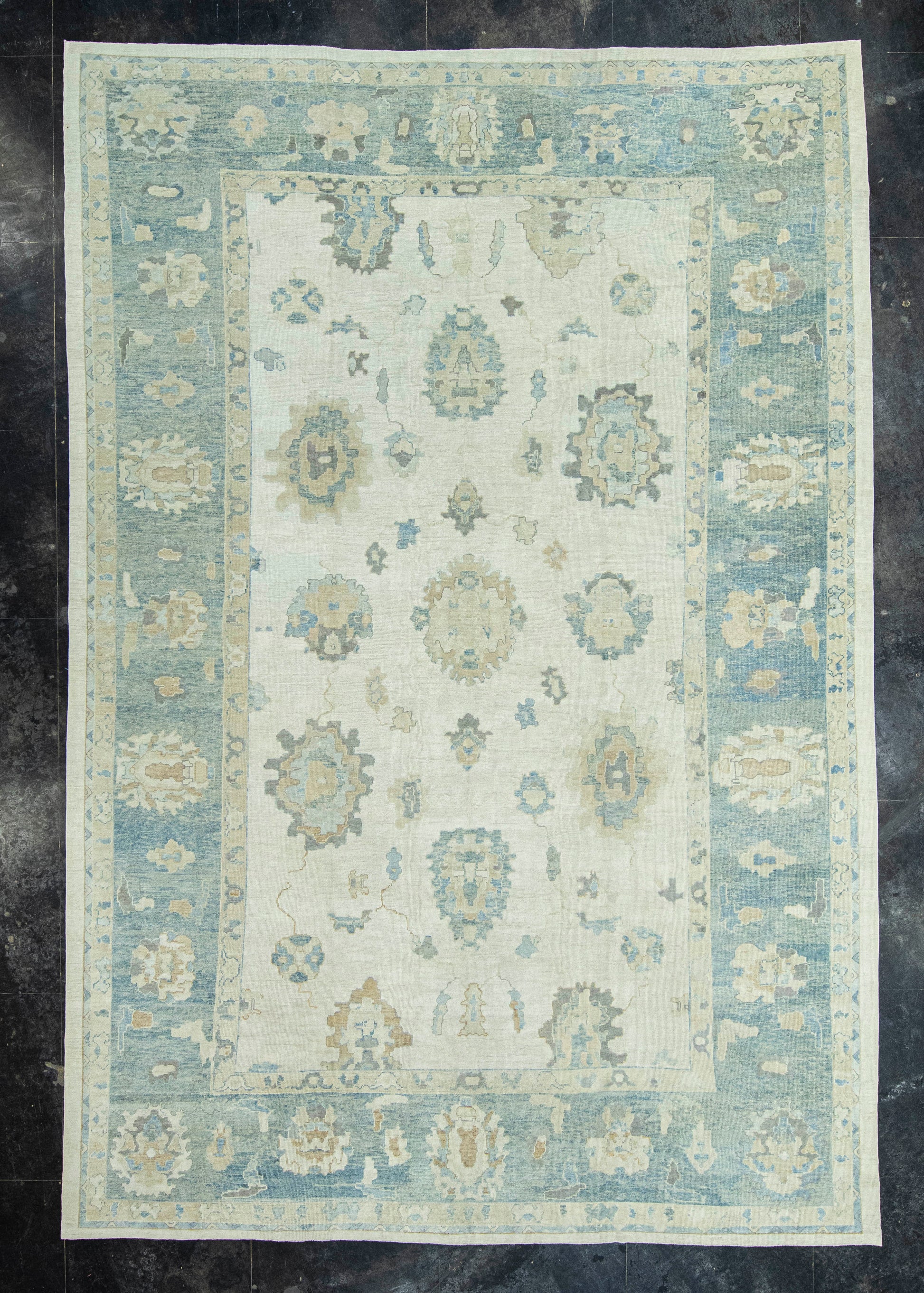 Turkish Oushak Antique Look Rug 12'11" x 19' #21308