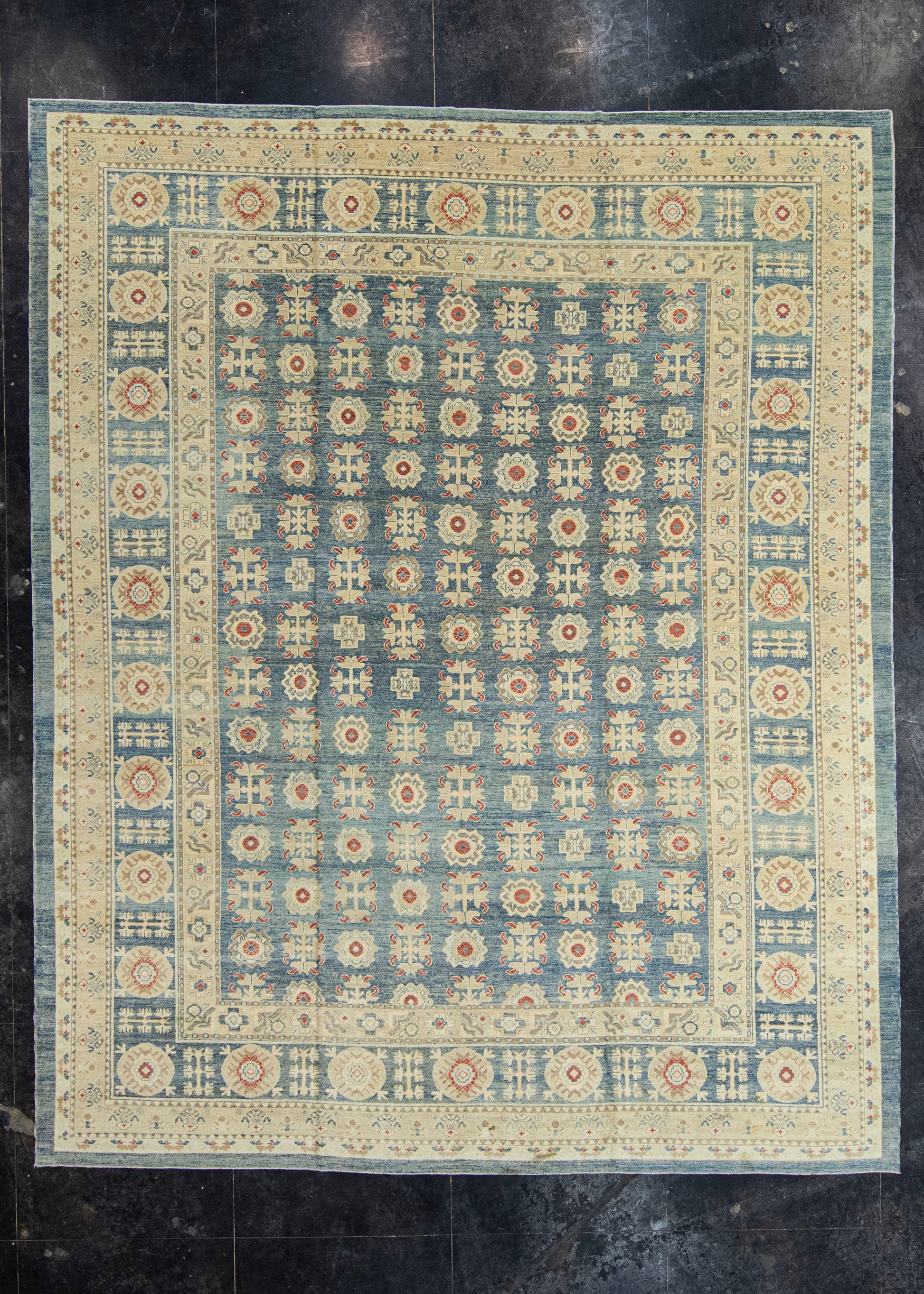 Turkish Oushak Antique Look Rug 11'11" x 14'8" #21309