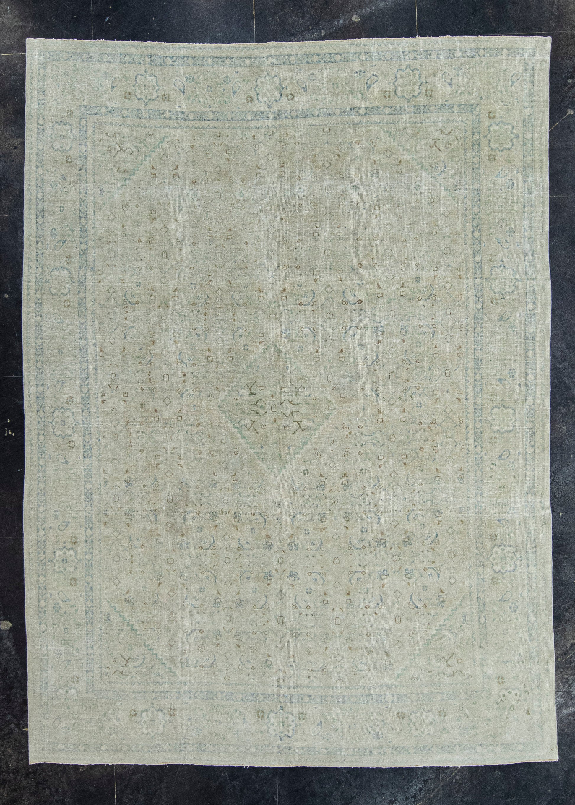 Turkish Vintage Rug  9'9" x 13'4" #21130