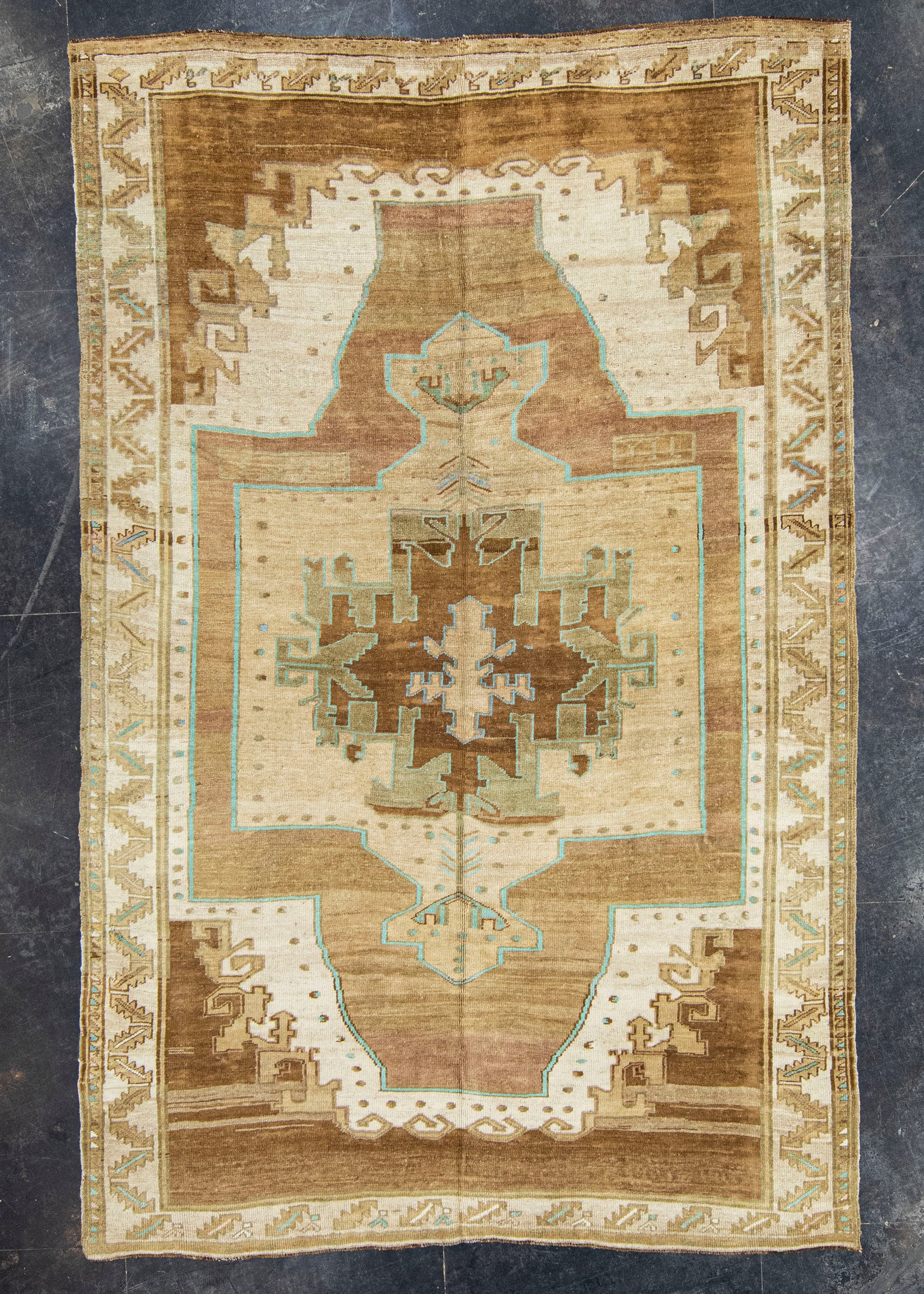 Turkish Vintage Rug  7'3" x 11'3" #21173
