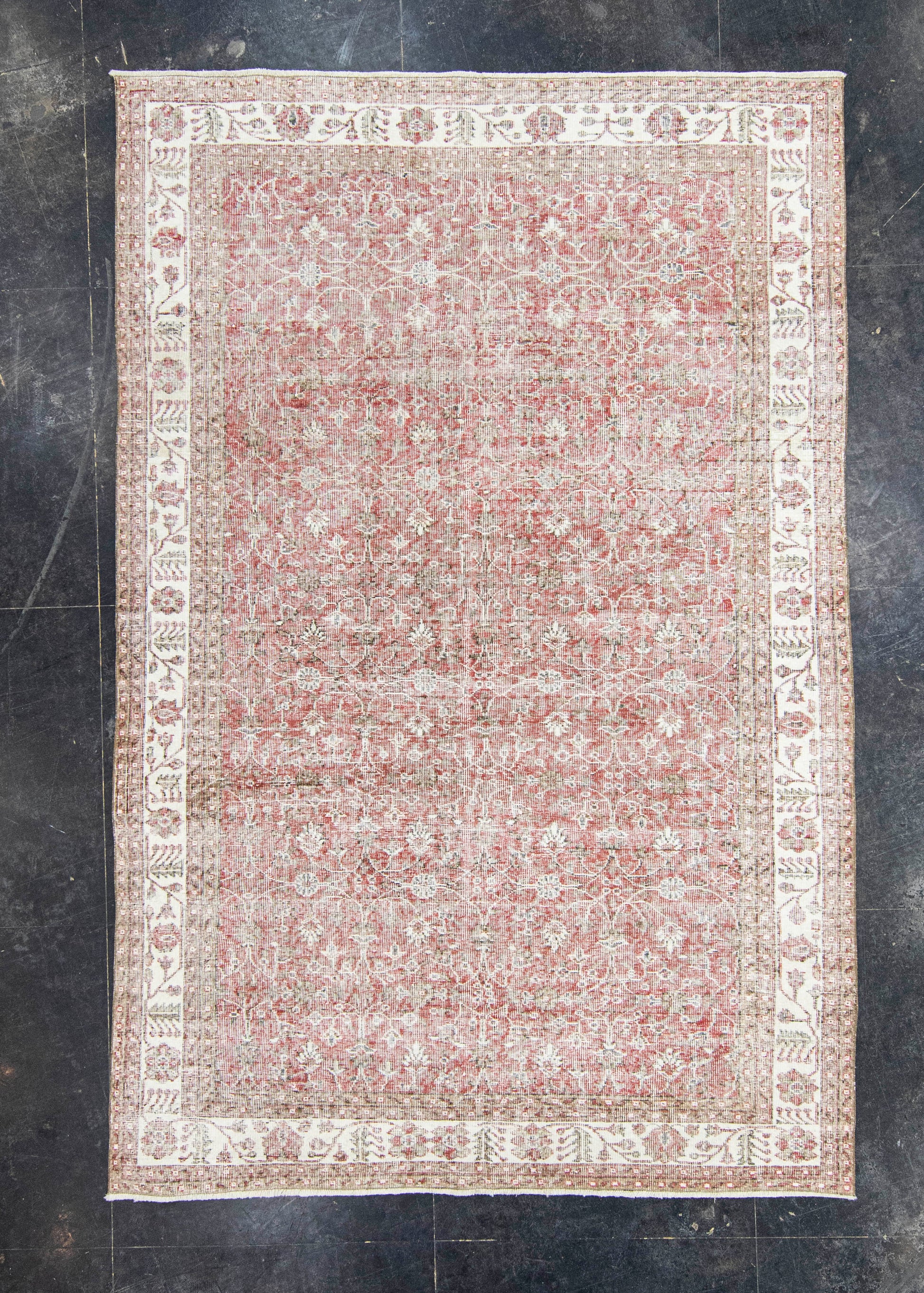 Turkish Vintage Rug  6'11" x 10'5" #21120