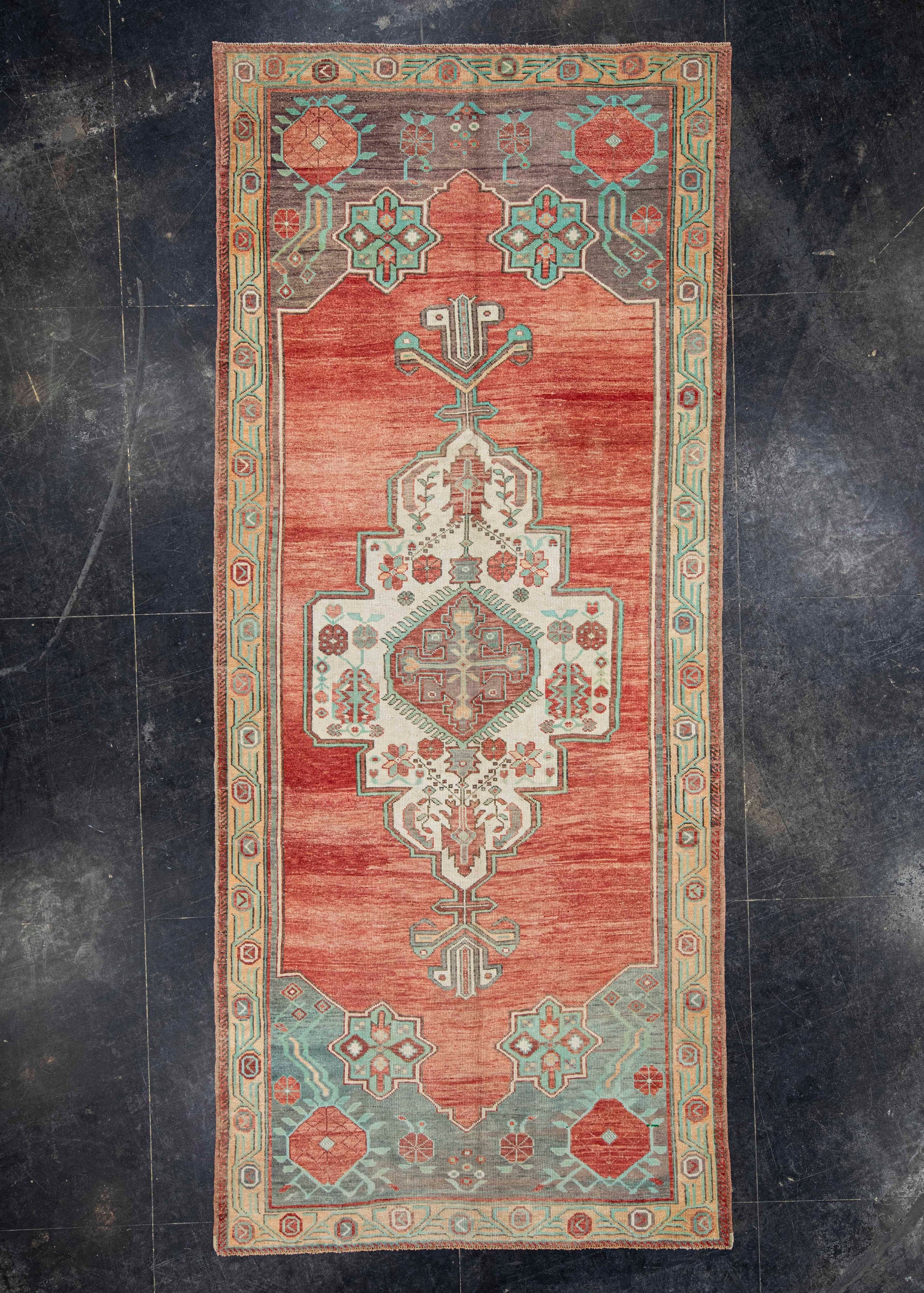 Turkish Vintage Rug  5' x 11'10" #21122