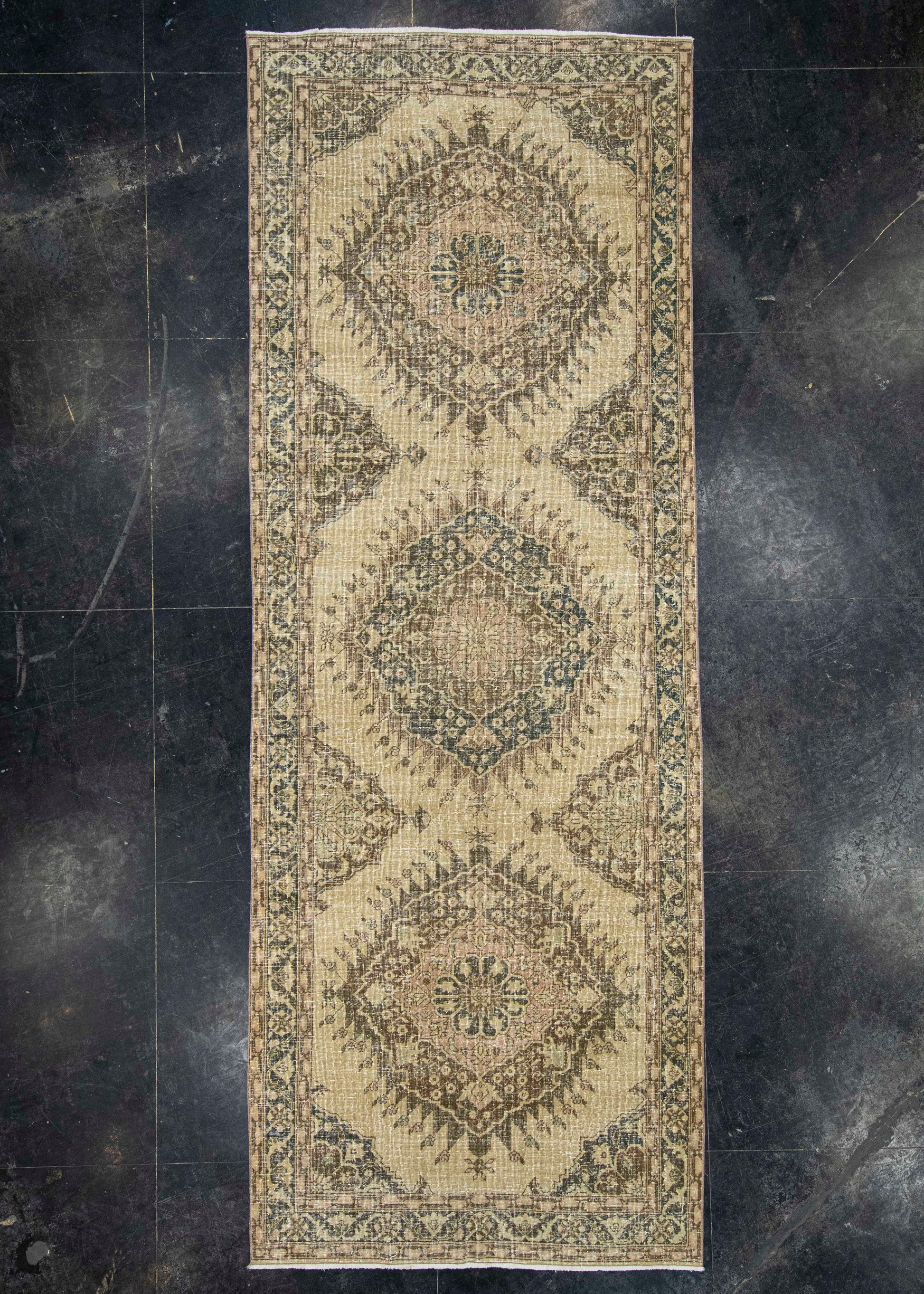 Turkish Vintage Rug  5' x 13'8" #21121