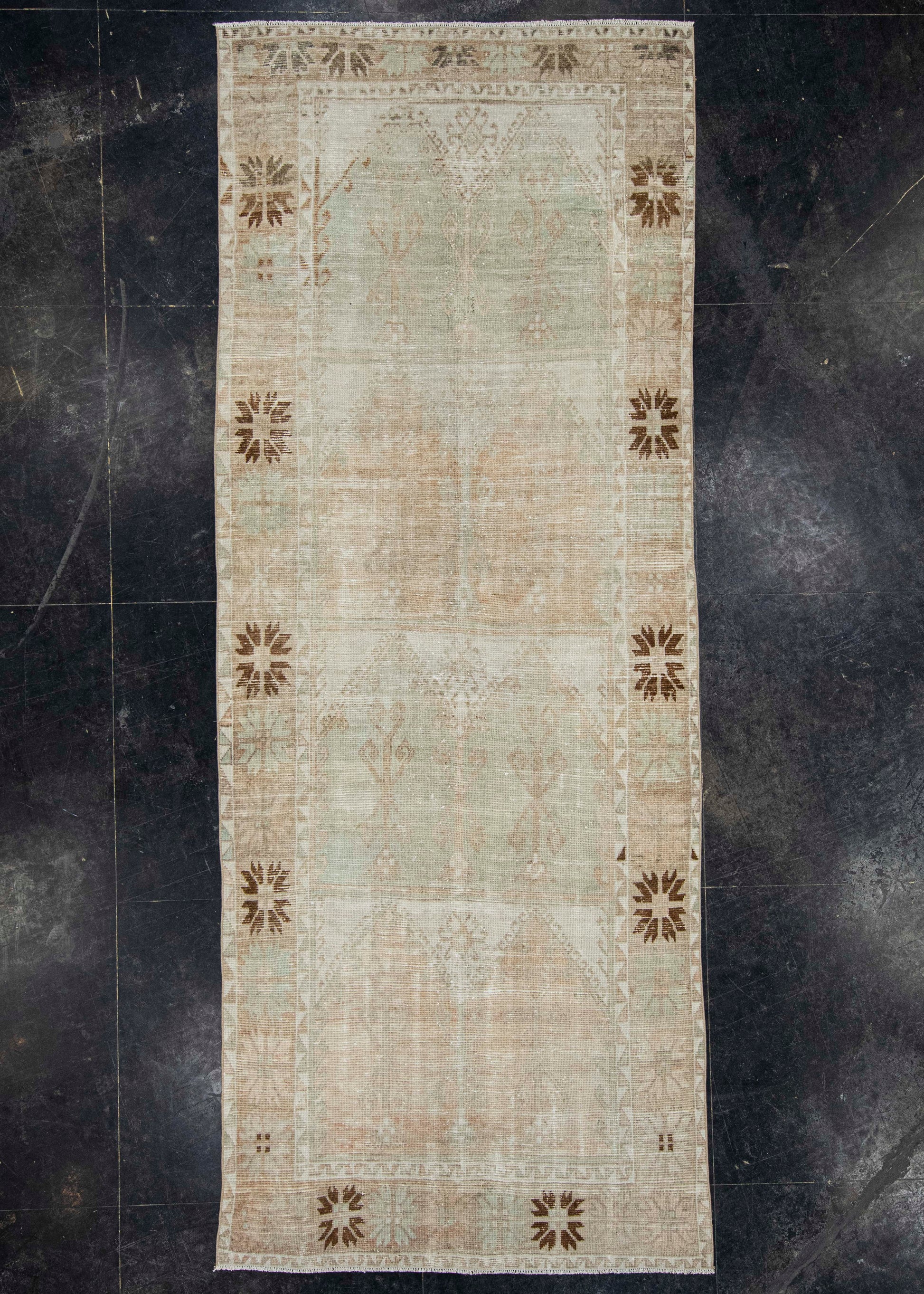 Turkish Vintage Rug  5' x 12'7" #21406