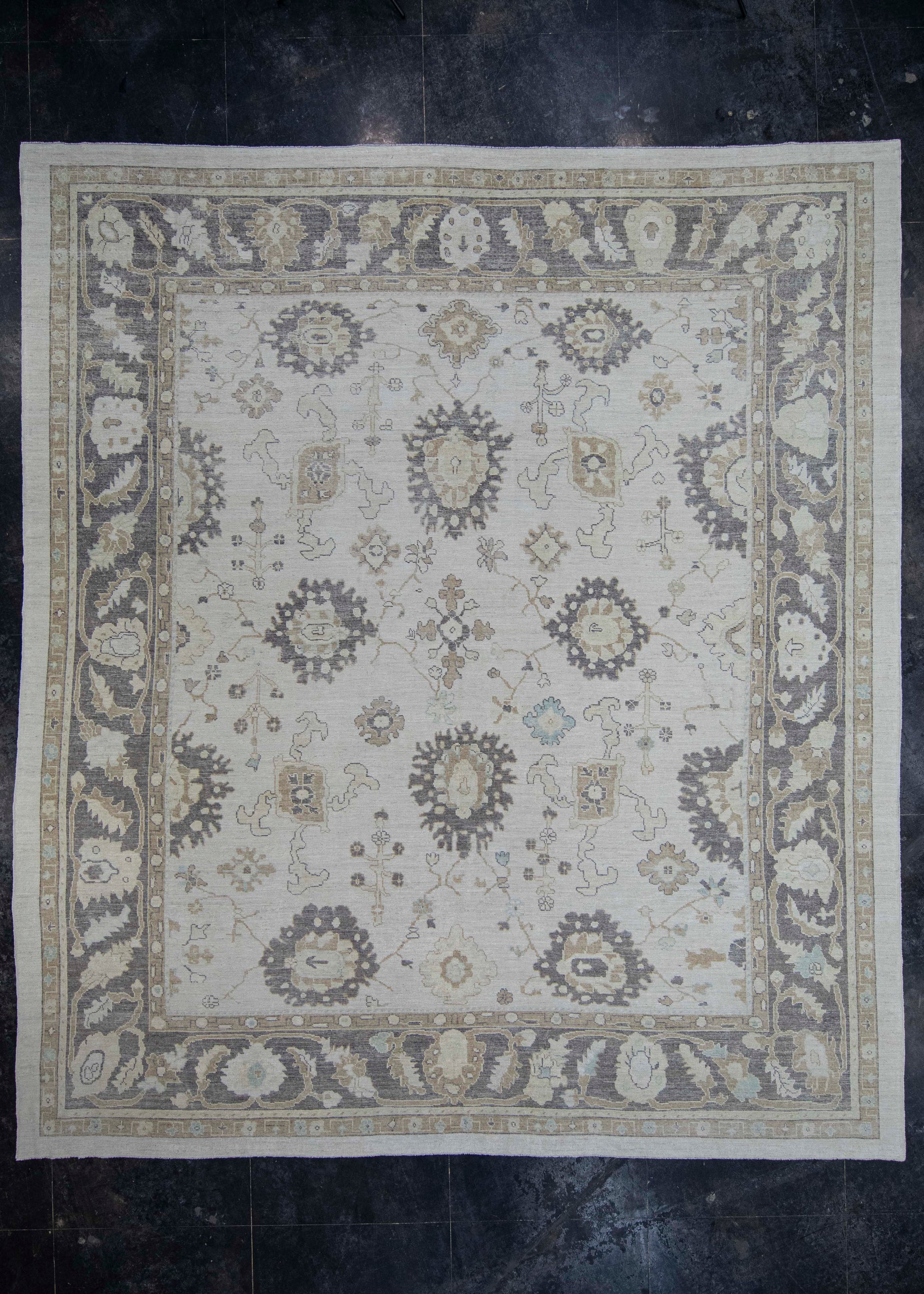 Turkish Oushak Rug 13'4" x 15'3" #20369
