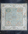 Turkish Oushak Square Rug 12'2" x 12'2" #20424