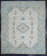 Turkish Oushak Rug 12'3" x 14'7" #20422