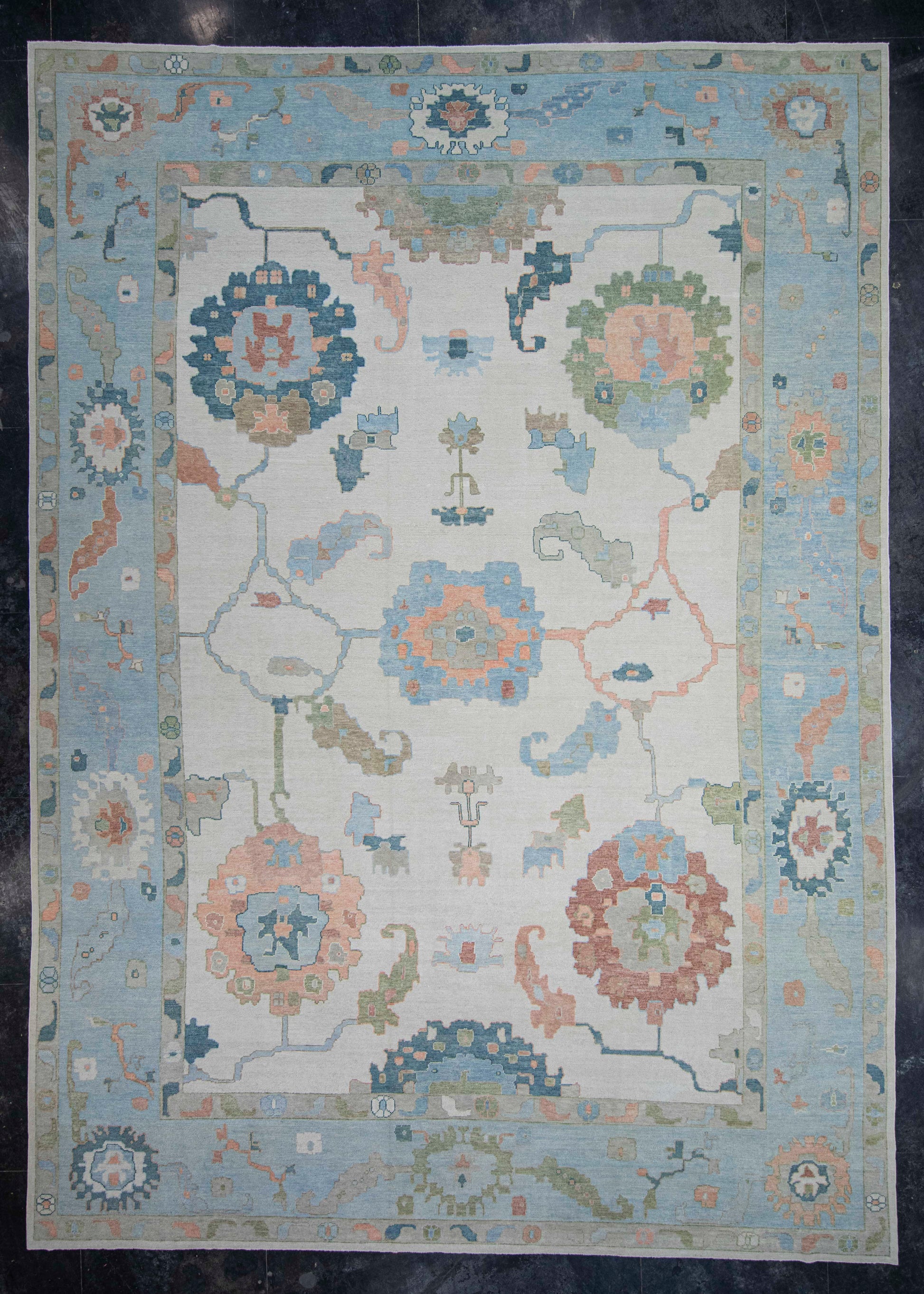 Turkish Oushak Rug 13'11" x 19'5" #20383