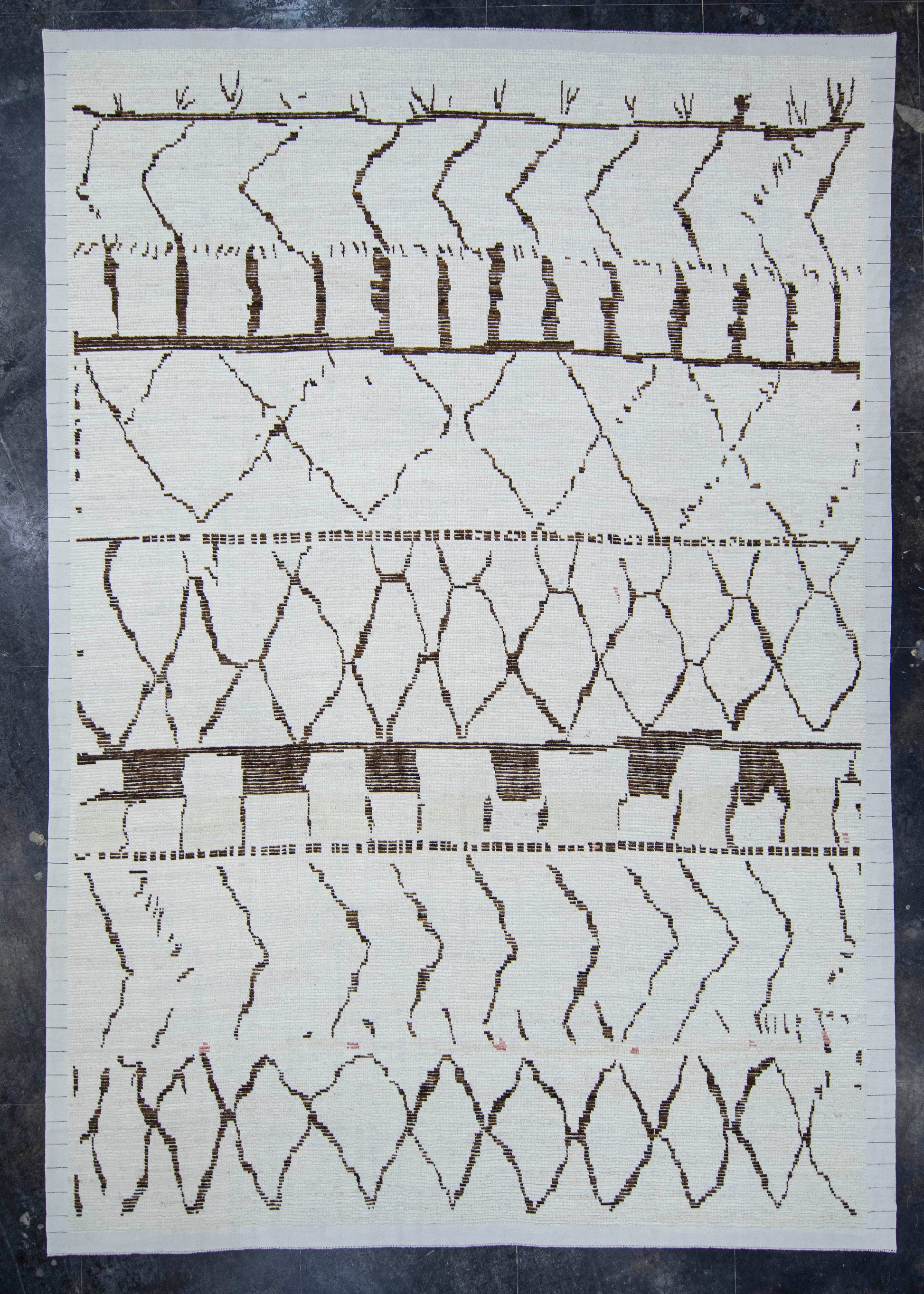 Turkish Tulu Handmade Rug  11'8" x 16'9" #20336