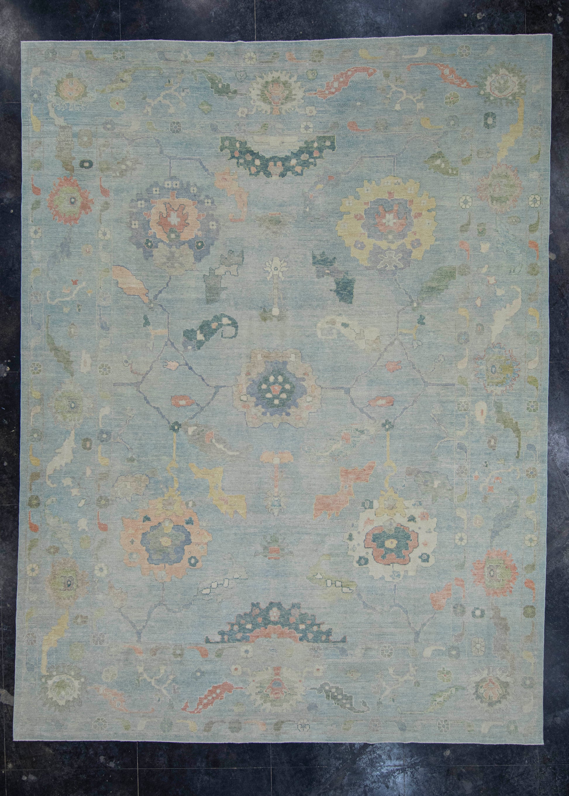 Turkish Oushak Rug 11'10" x 15'8" #20399
