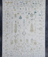 Turkish Oushak Rug 9'5" x 13'5" #20394