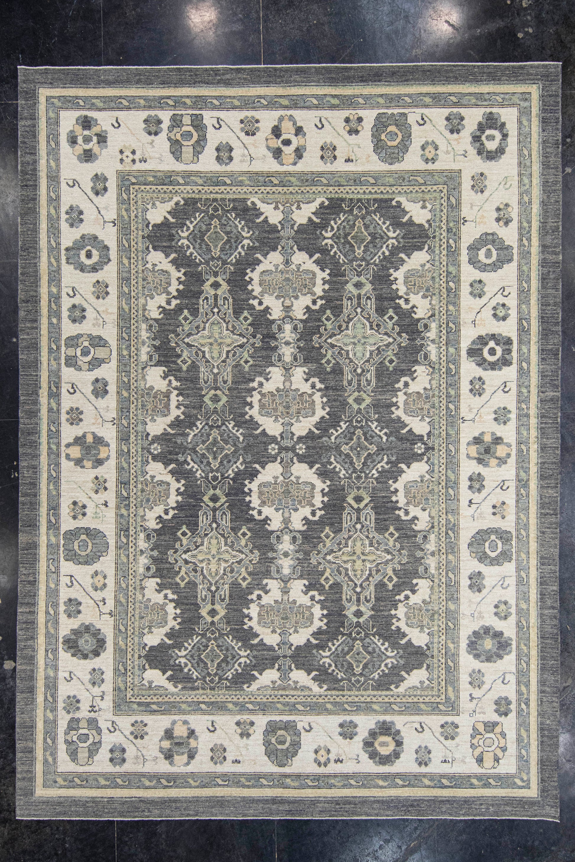 Turkish Oushak Rug 10'2" x 14'1" #20289