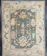 Turkish Oushak Rug 9'8" x 12'8" #20407