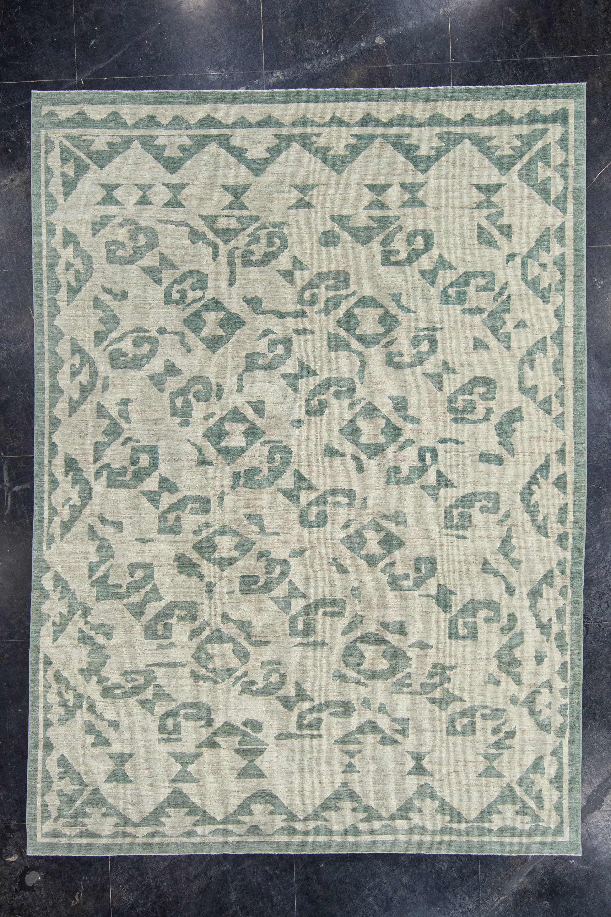 Turkish Oushak Rug 8'11" x 12'3" #20269