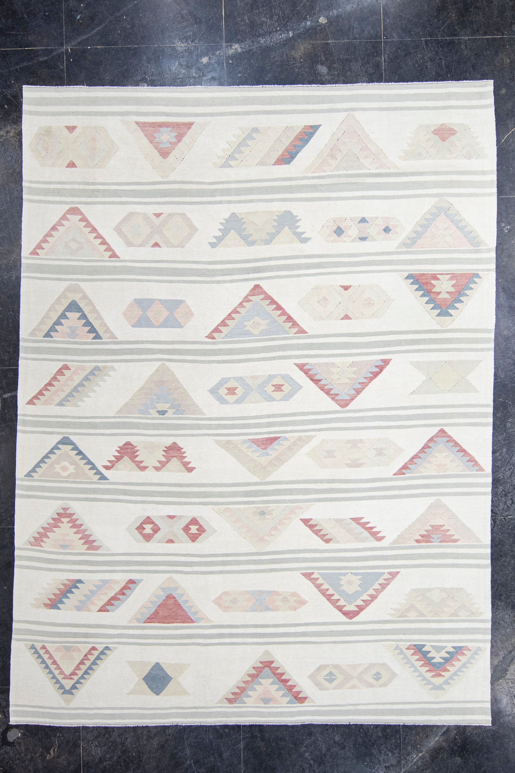 Turkish Kilim Oriental Handmade Flatweave 8'11" x 11'11" #20279