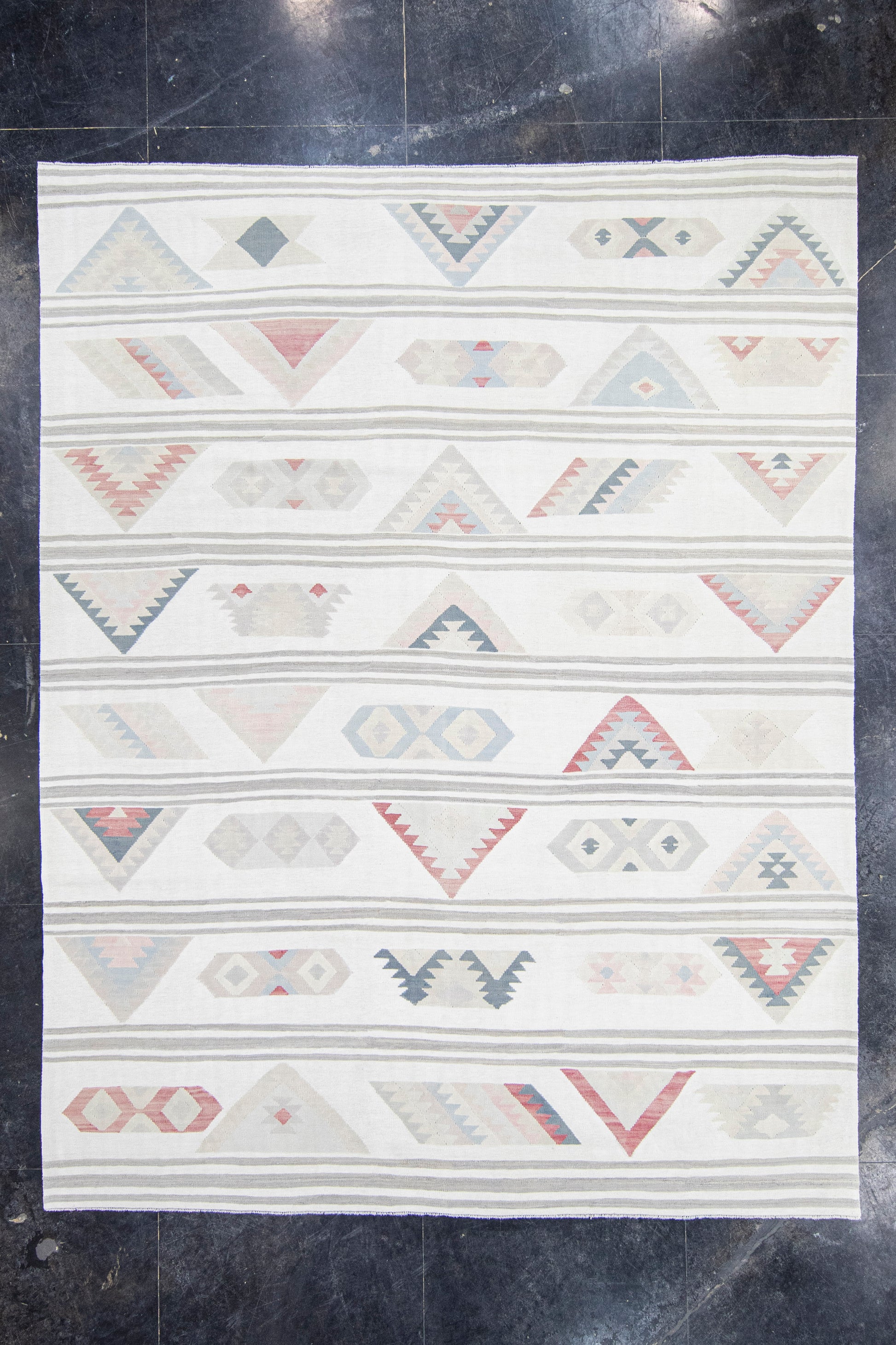 Turkish Kilim Oriental Handmade Flatweave 9'4" x 12' #20281