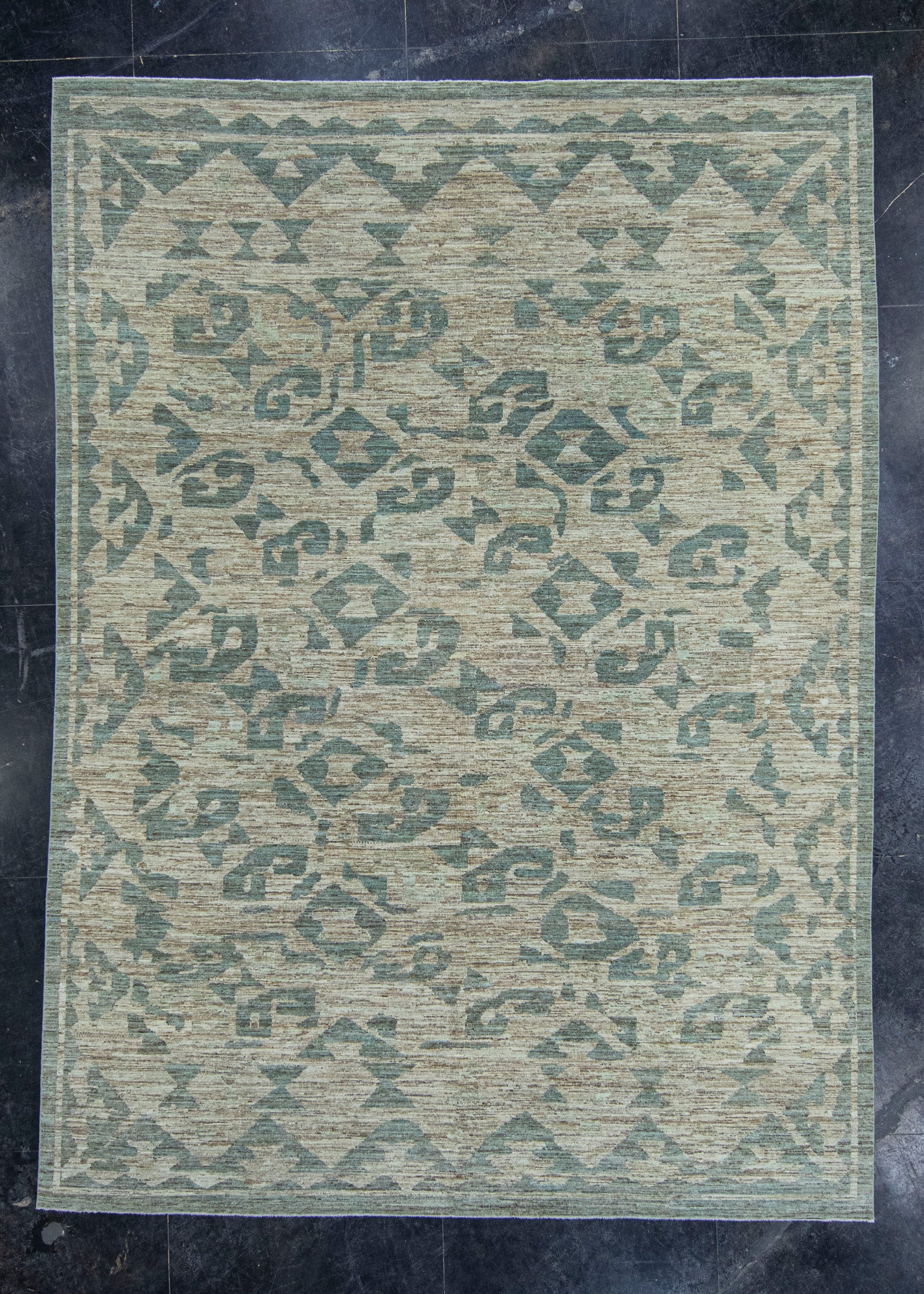 Turkish Oushak Rug 9' x 12'5" #20287