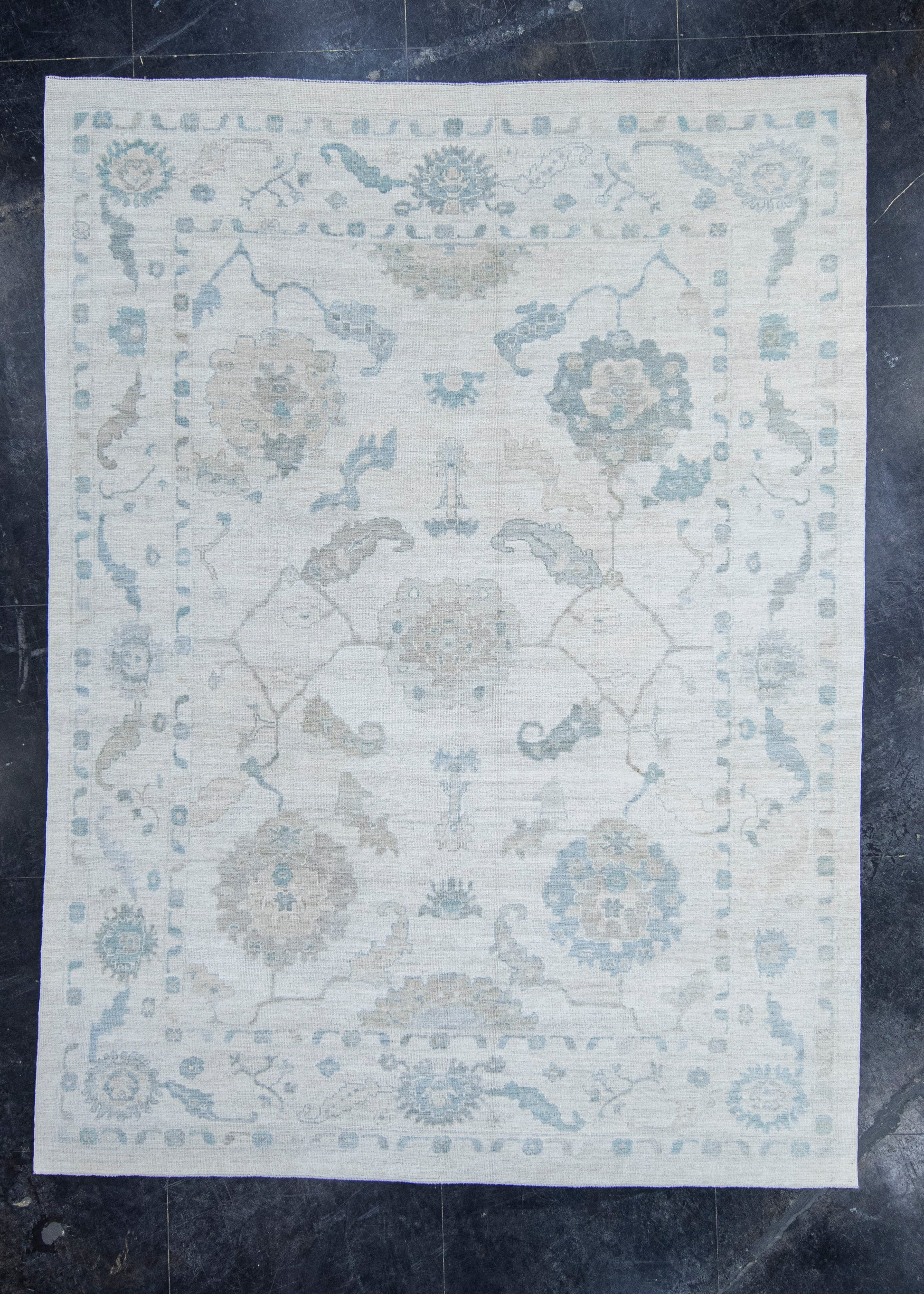 Turkish Oushak Rug 8'11" x 12' #20345