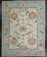Turkish Oushak Rug 9'4" x 11'9" #20372