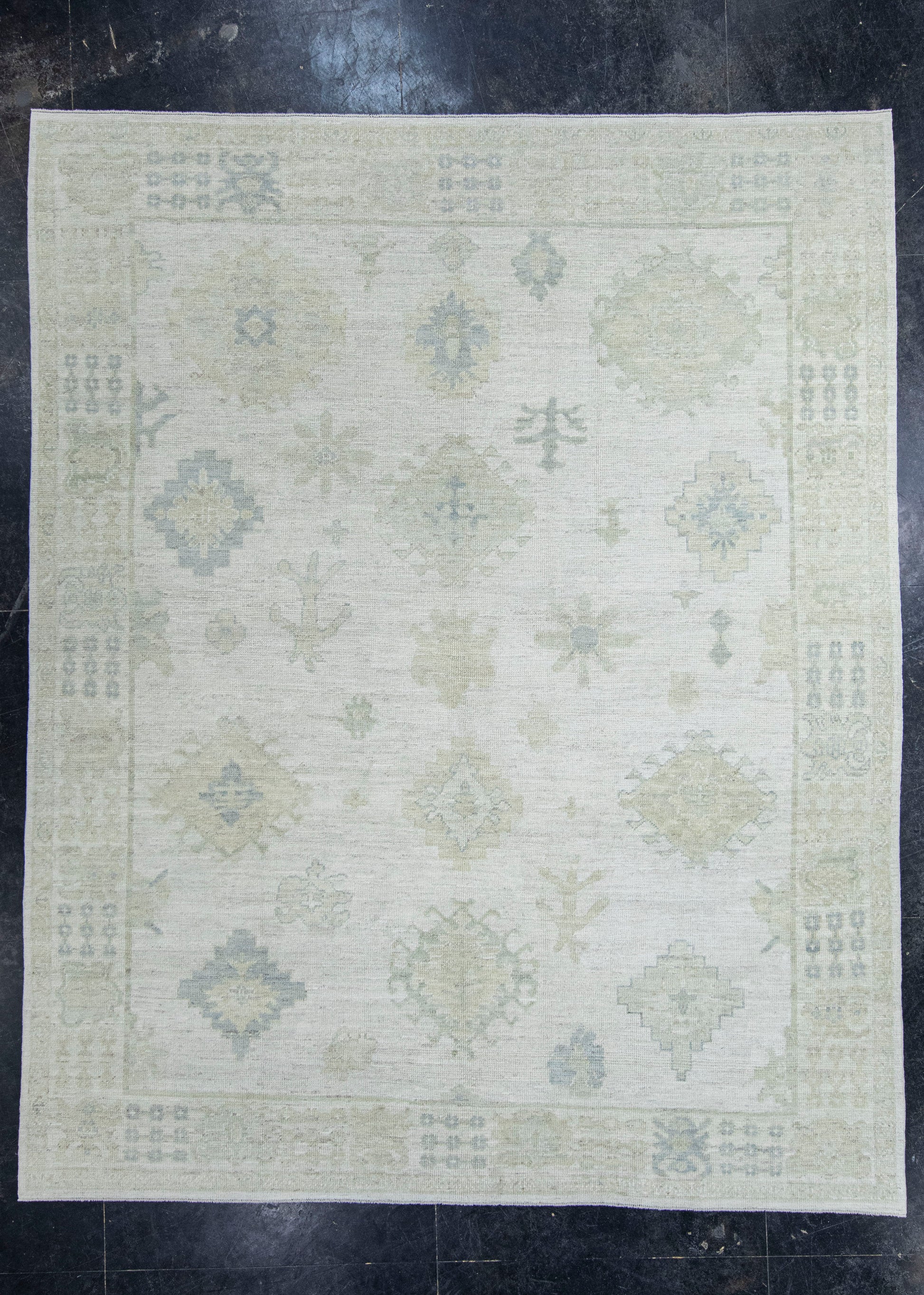 Turkish Oushak Rug 7'11" x 9'10" #20270