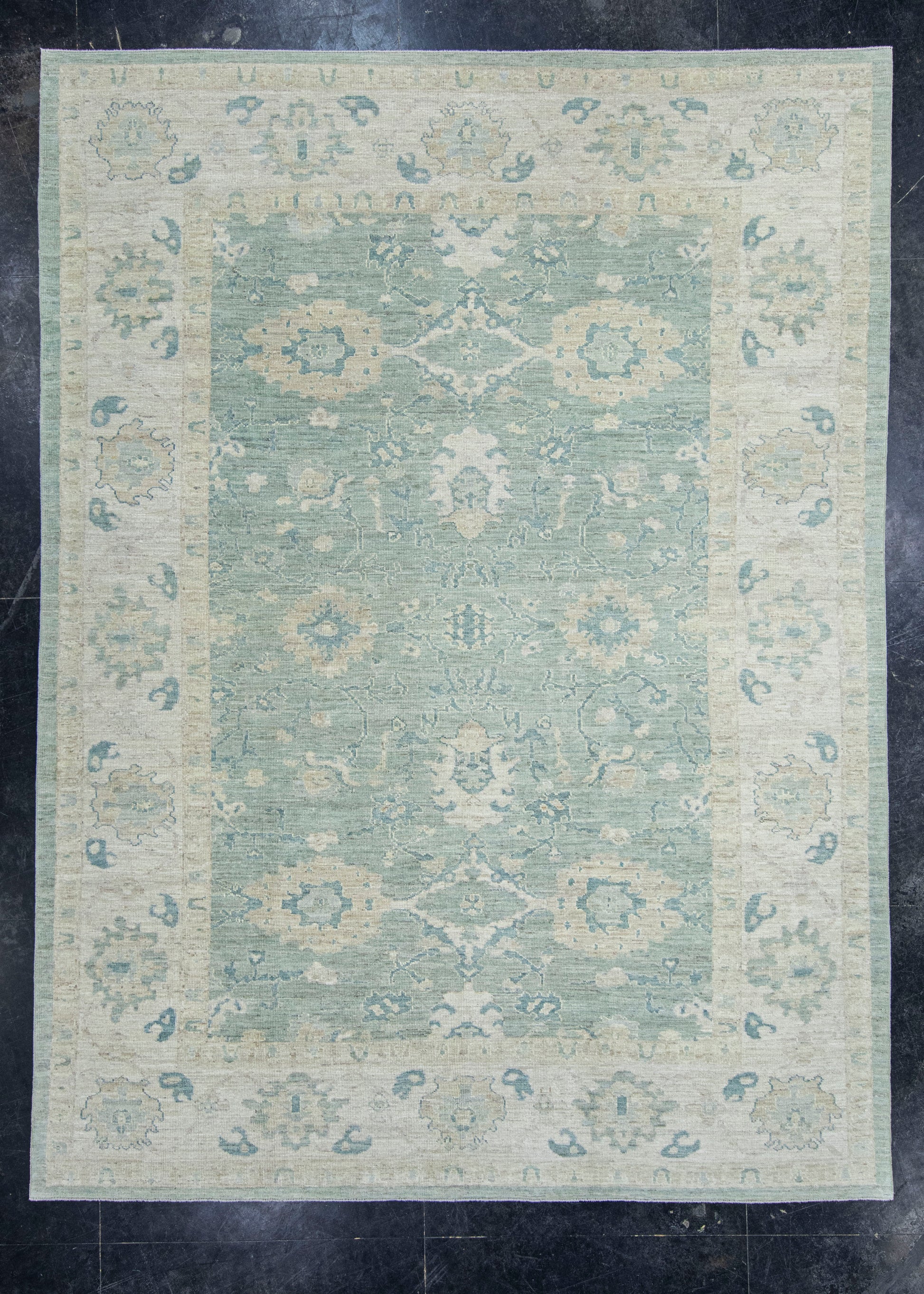 Turkish Oushak Rug 7'11" x 10'8" #20329