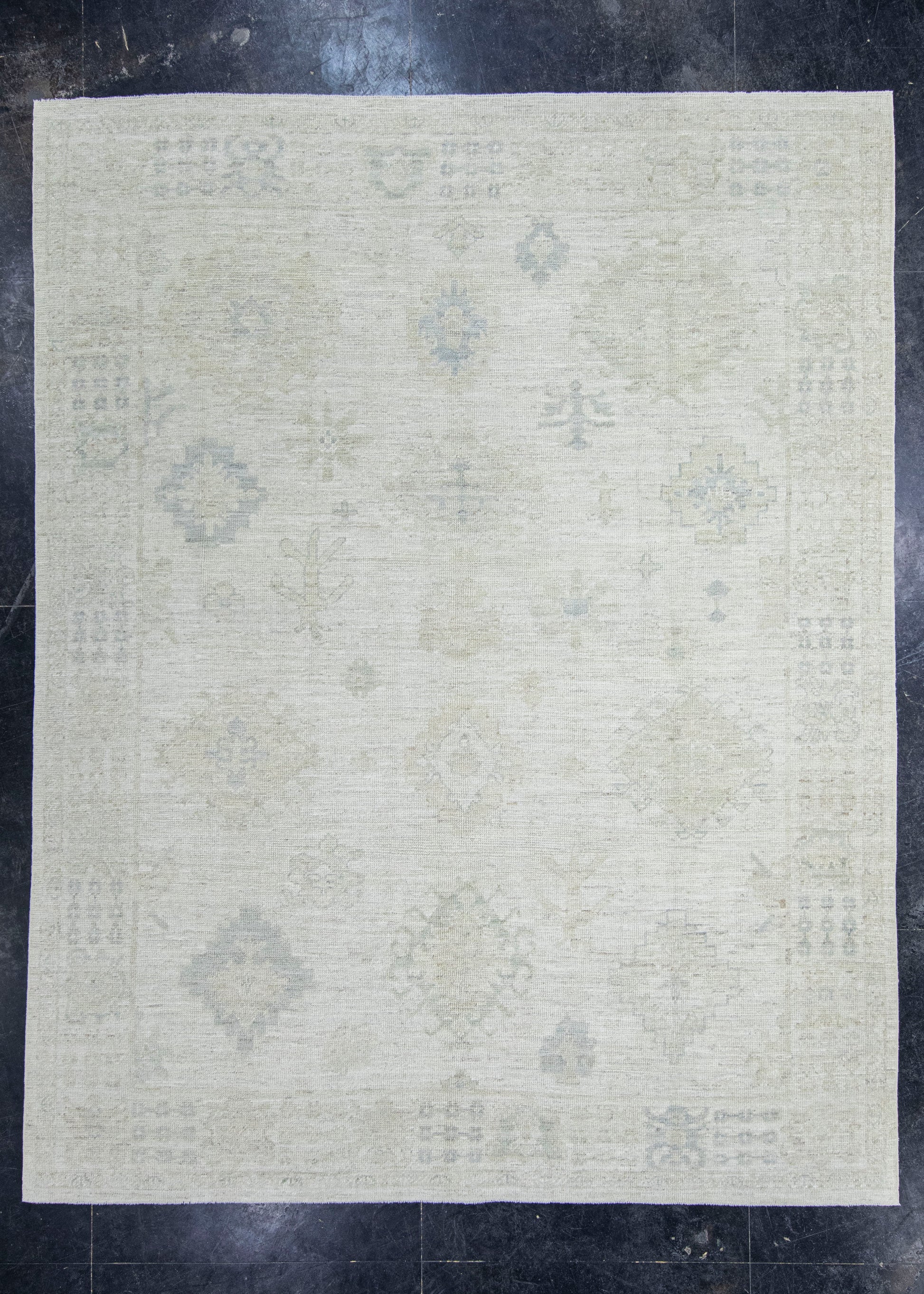 Turkish Oushak Rug 7'11" x 10'1" #20297