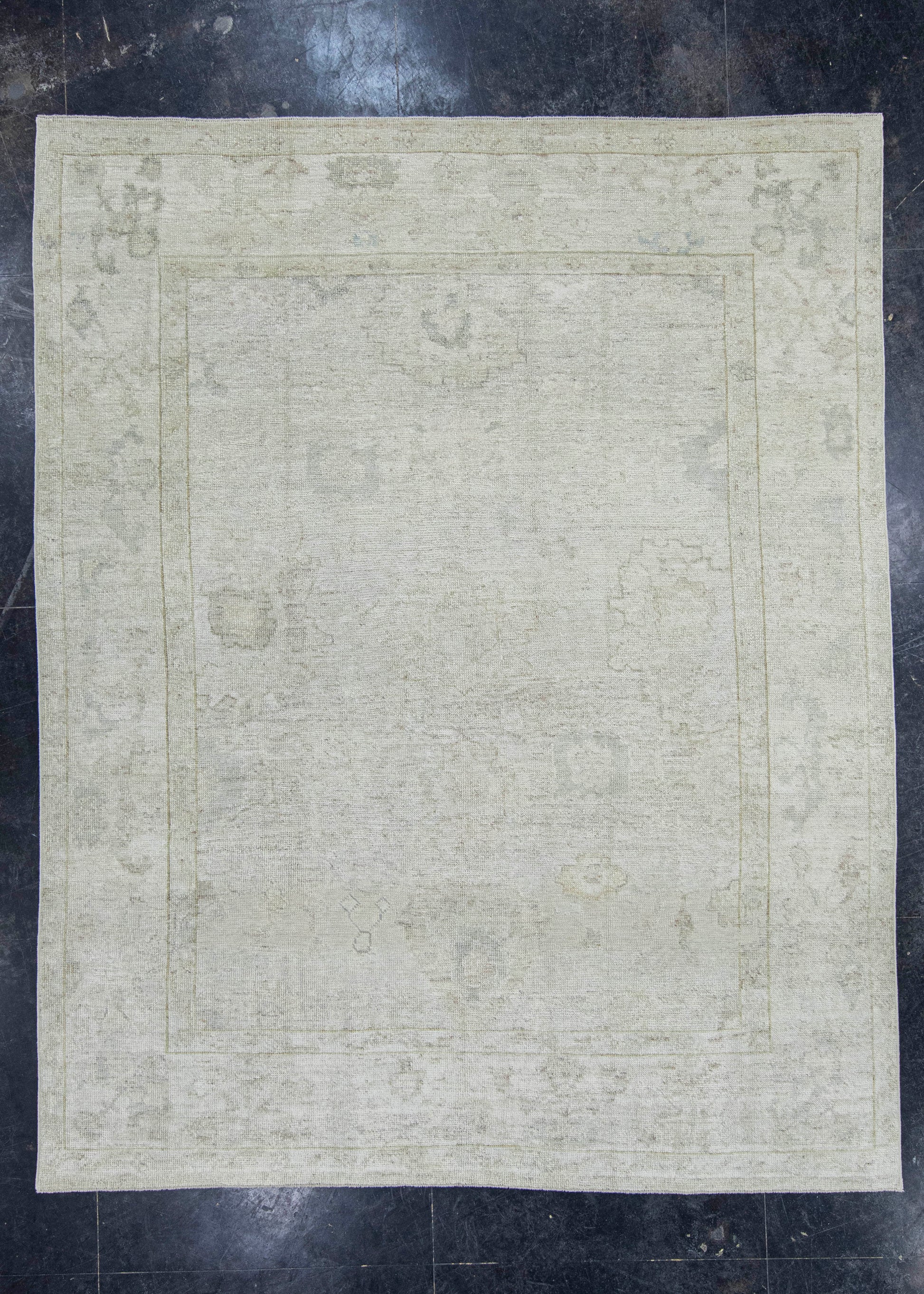 Turkish Oushak Rug 7'9" x 9'8" #20418
