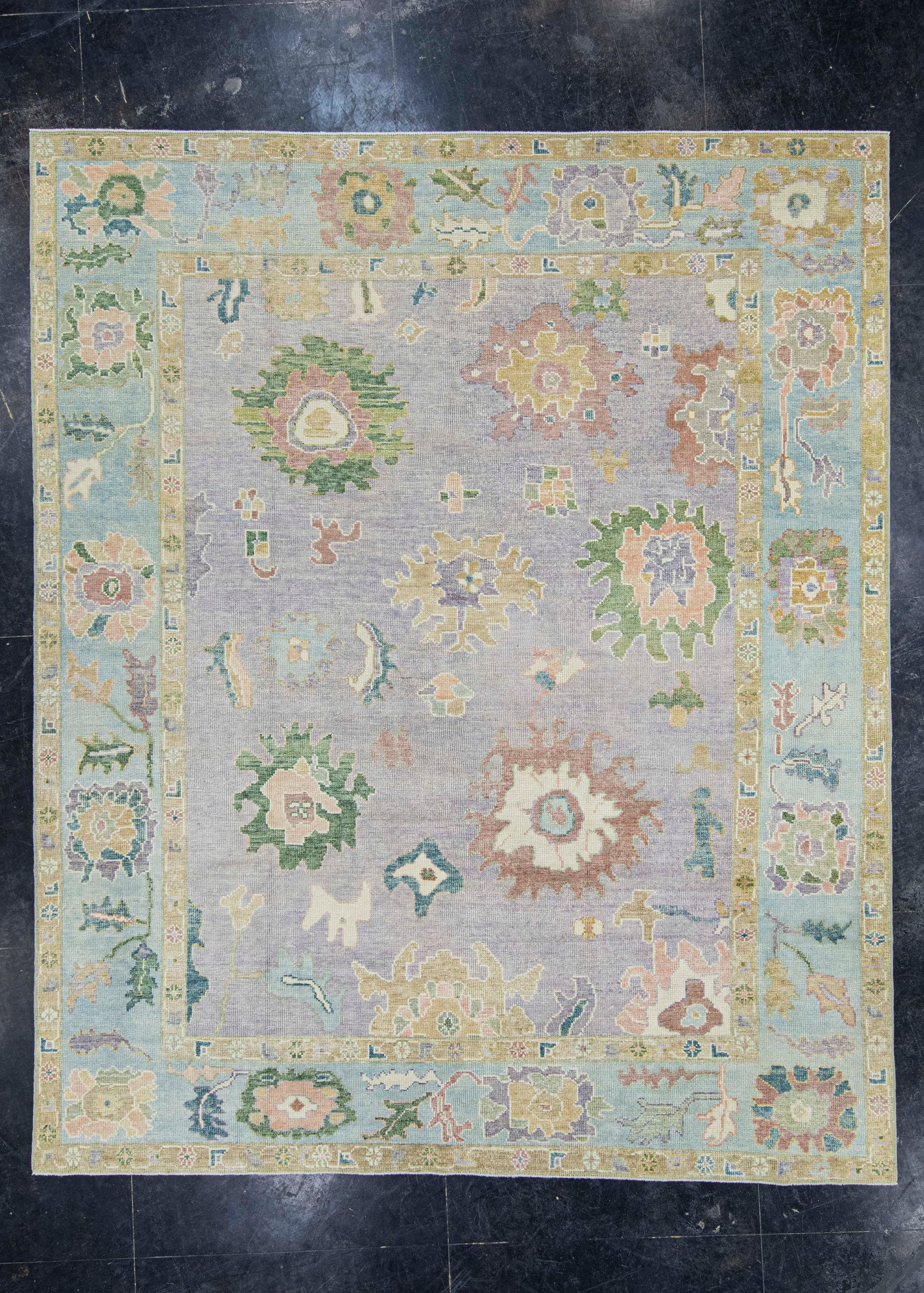 Turkish Oushak Rug 8'3" x 10' #20435