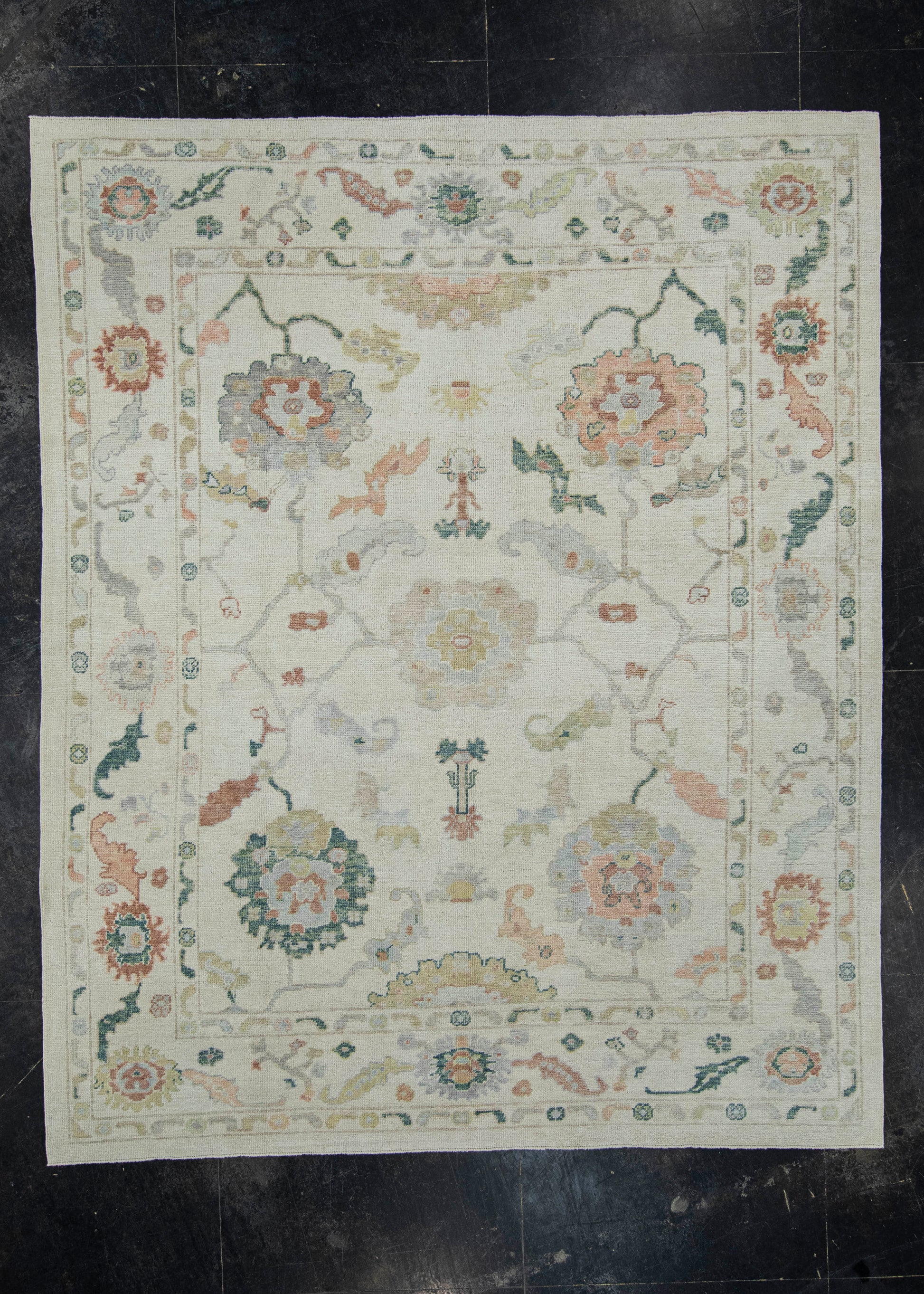 Turkish Oushak Rug  8'3" x 10' #20378