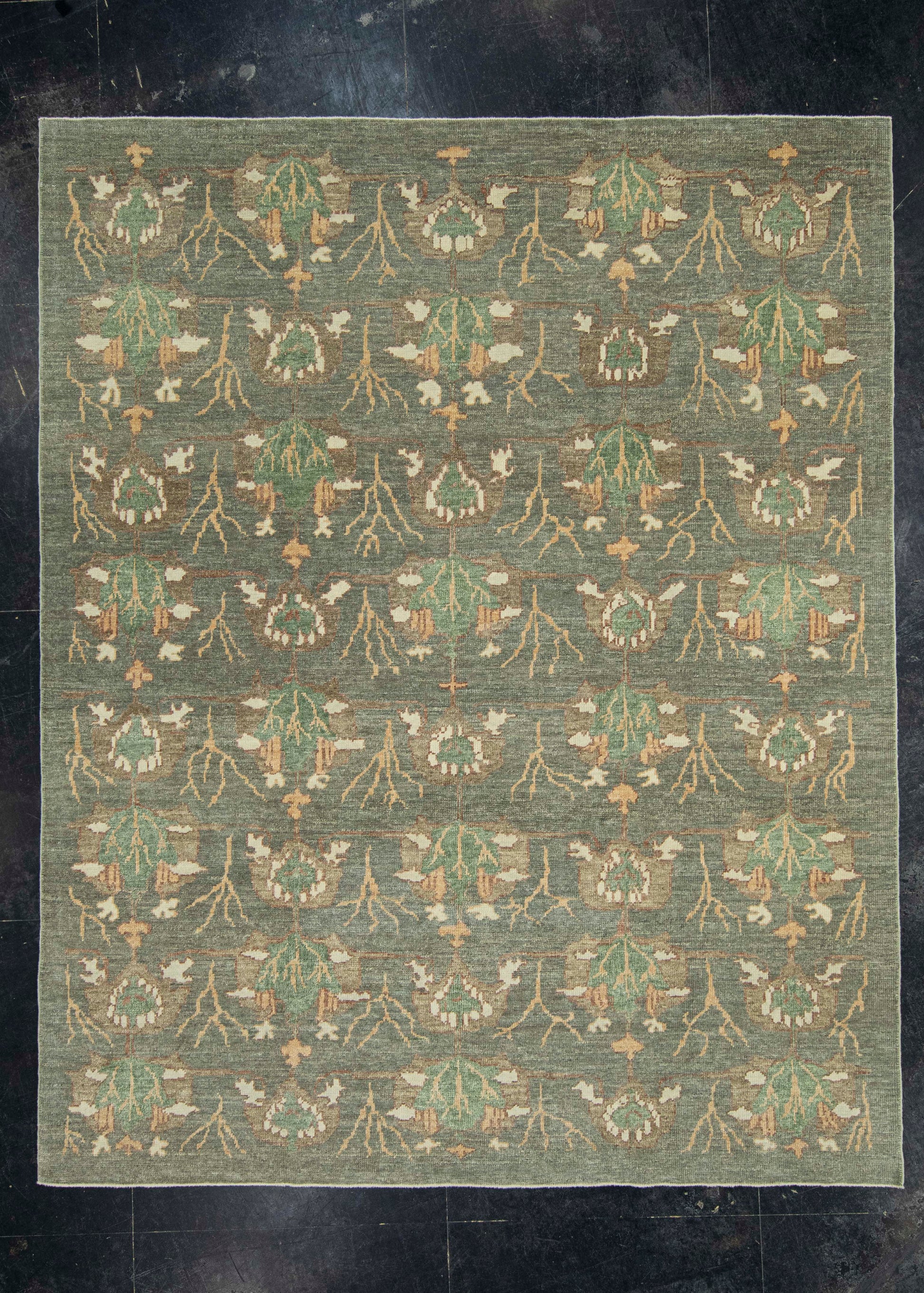 Turkish Oushak Rug  8'3" x 10'4" #20380