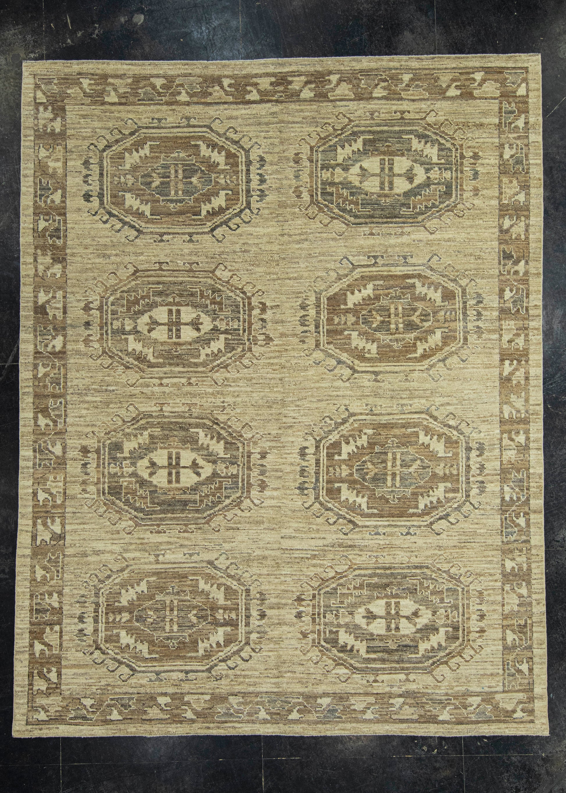 Turkish Oushak Rug 7'11" x 10'2" #20306