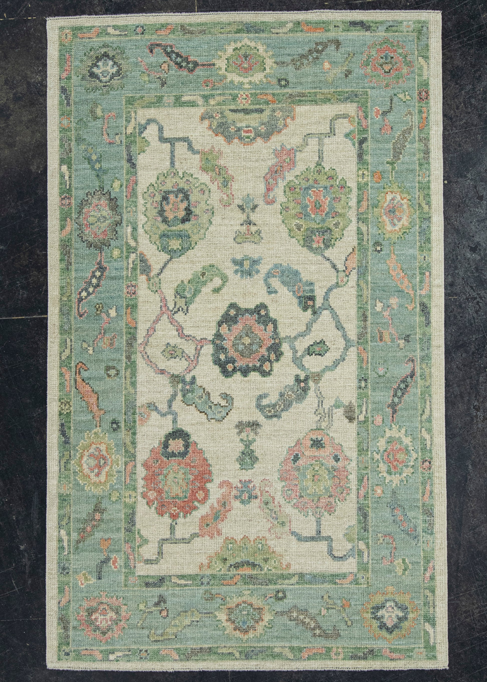 Turkish Oushak Rug 4' x 6'6" #20295