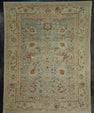 Turkish Oushak Antique Look Rug 9'5" x 12'2" #21486