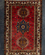 Oriental Handmade Vintage Rug 3'8" x 5'3" #21484