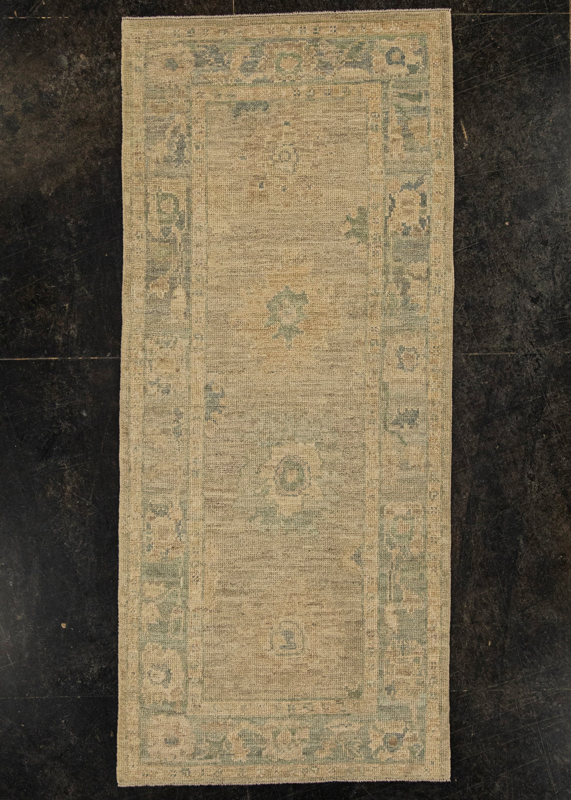 Turkish Oushak Rug 3' x 6'9" #20244