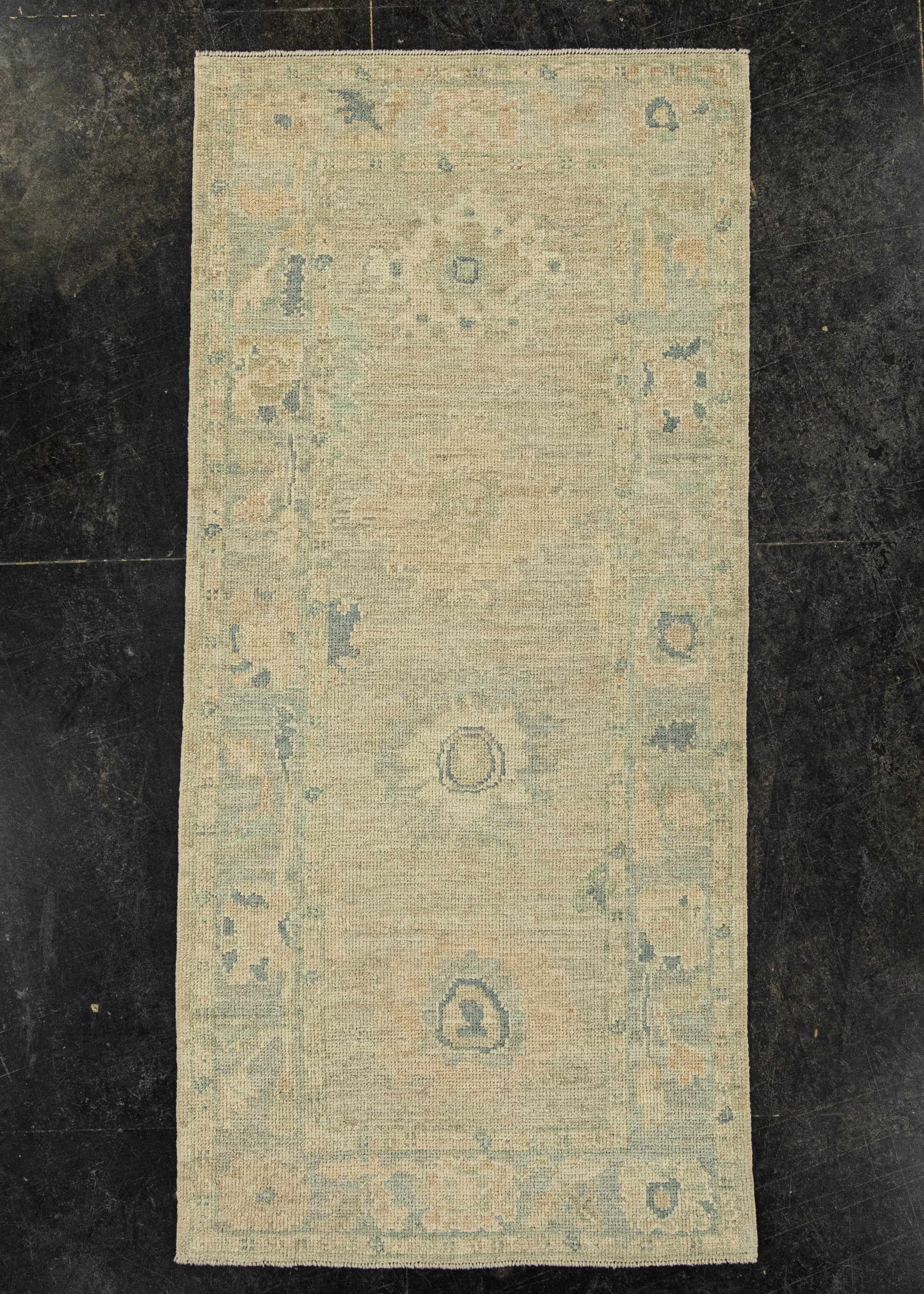 Turkish Oushak Rug 3' x 6'5" #20239