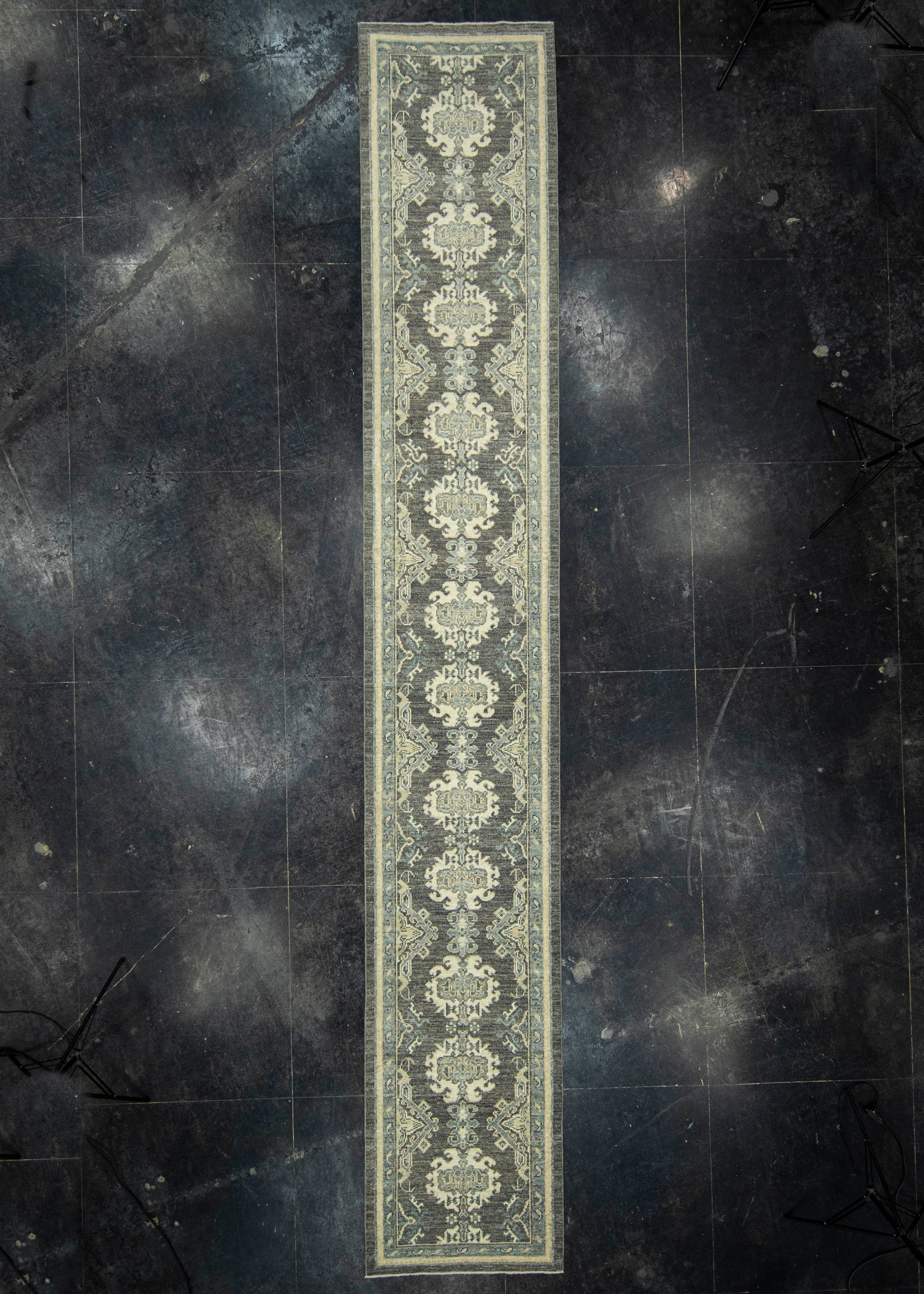 Turkish Oushak Rug 2'10" x 18' #20243