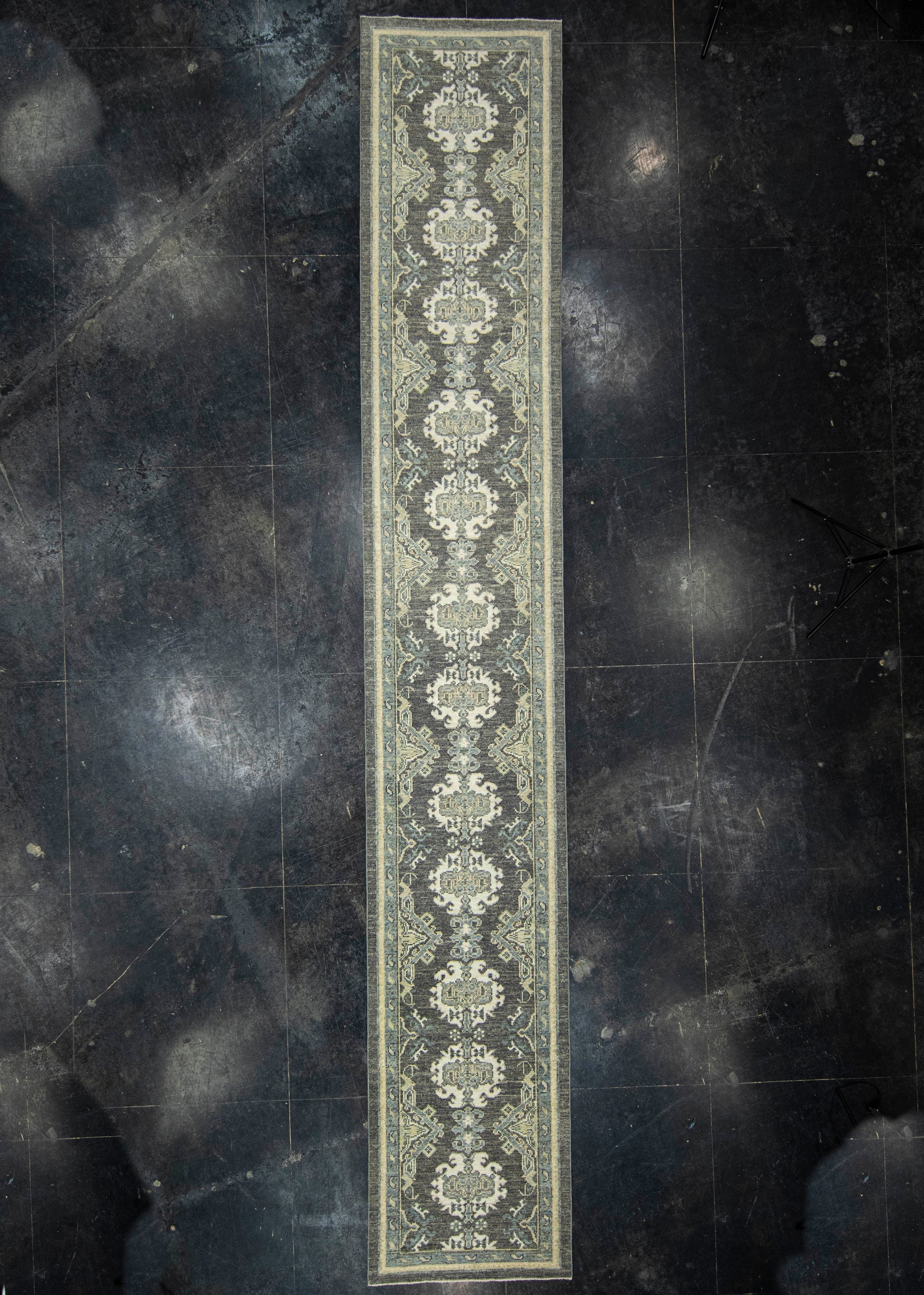 Turkish Oushak Rug 2'11" x 17'11" #20253