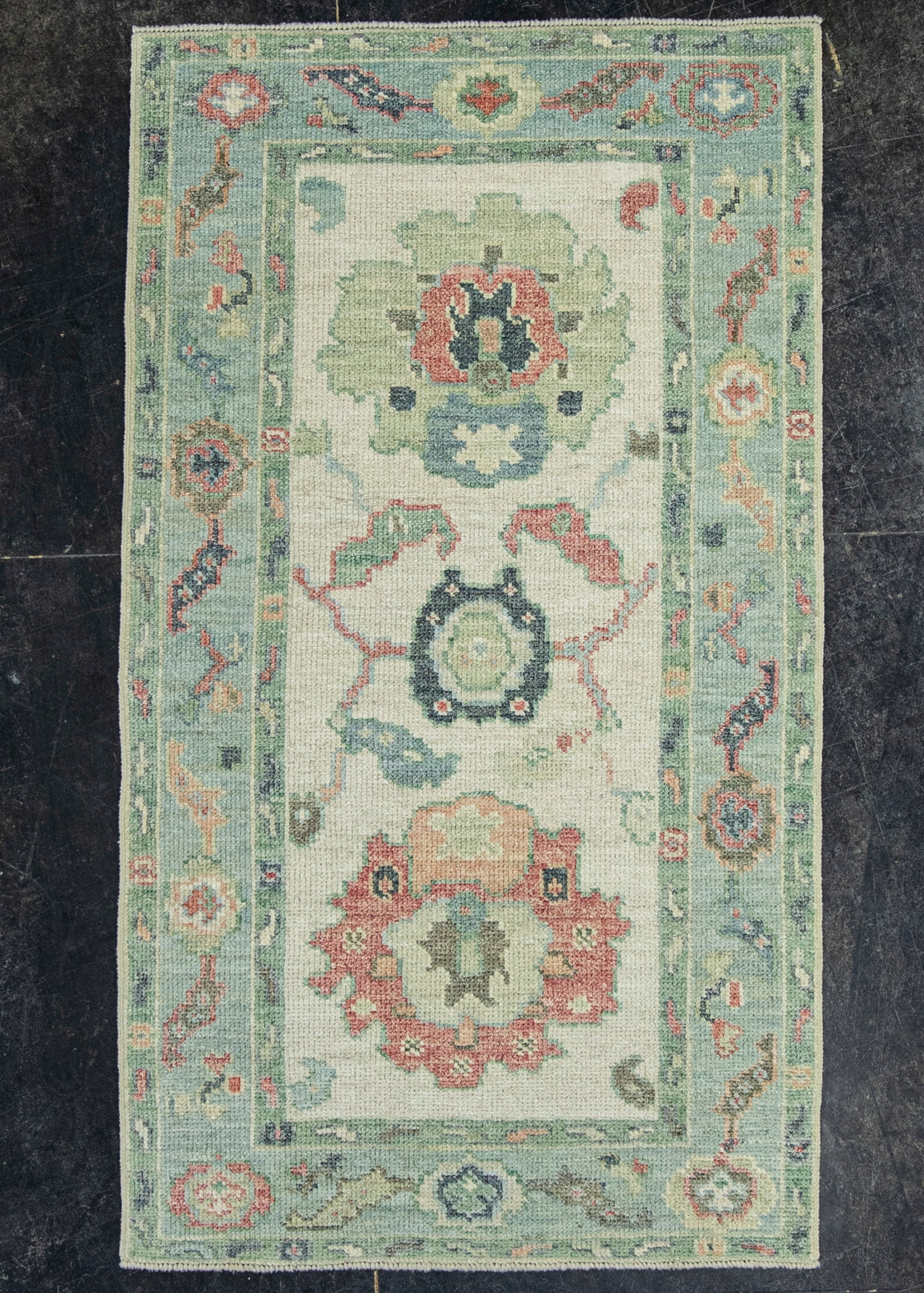 Turkish Oushak Rug 2'10" x 5' #20228