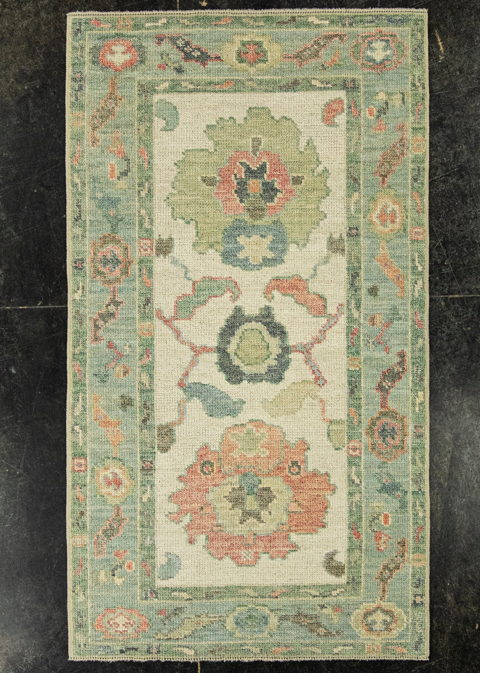 Turkish Oushak Rug 2'10" x 5' #20211