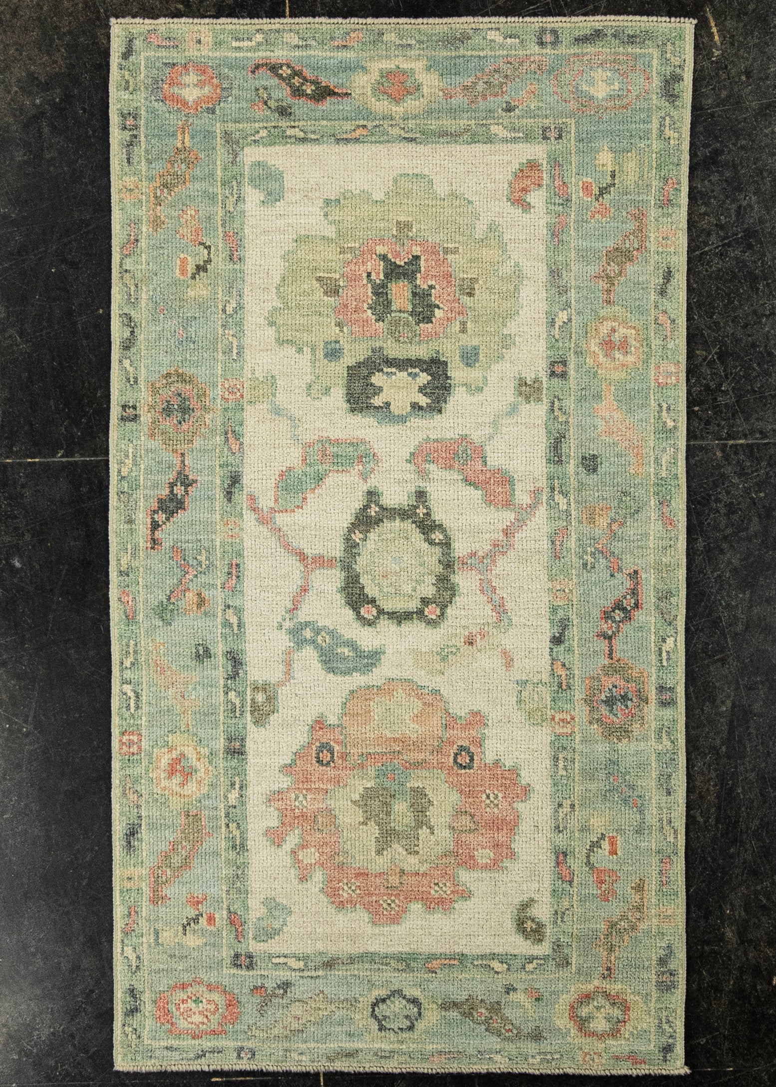 Turkish Oushak Rug 2'9" x 5' #20254