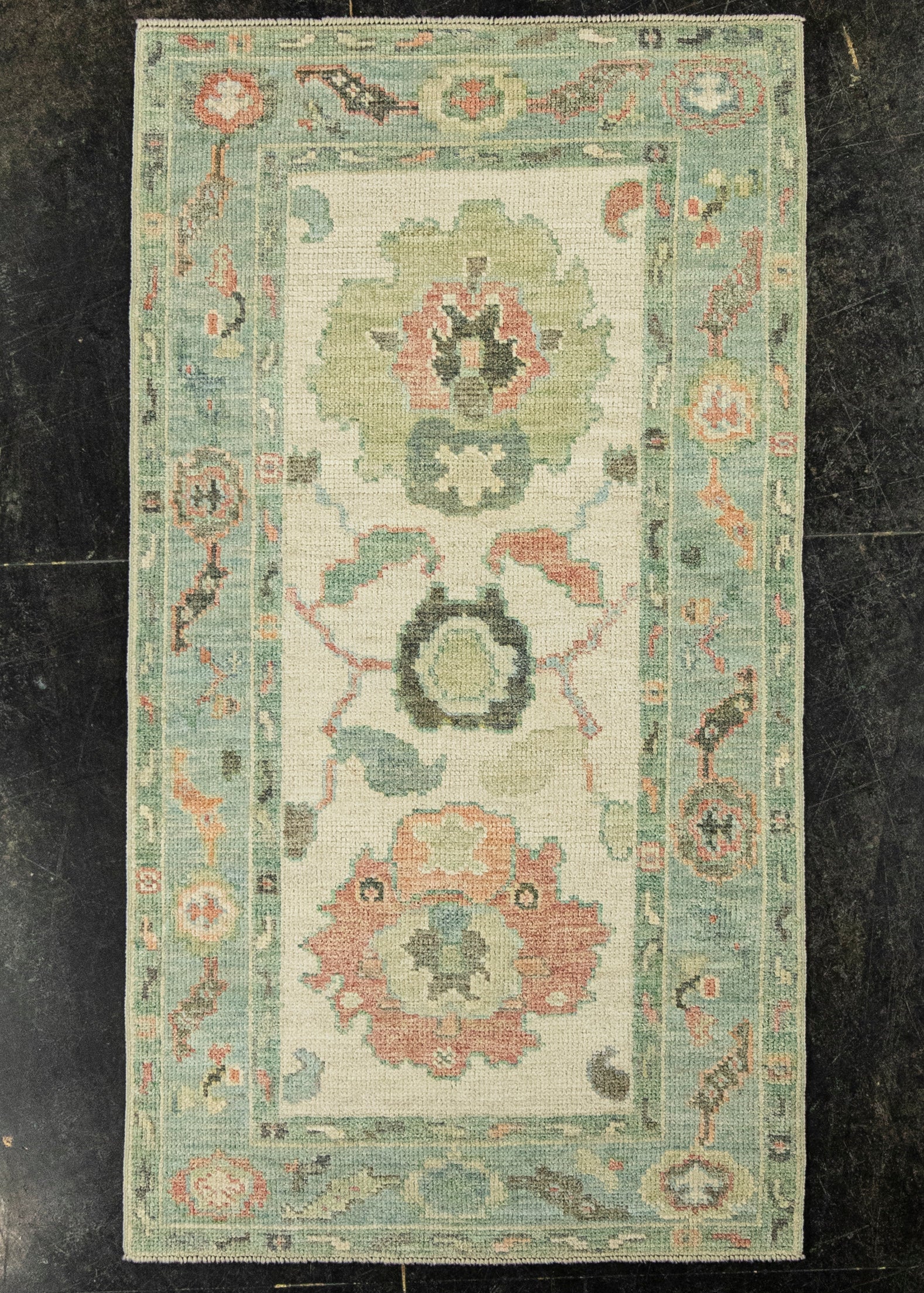 Turkish Oushak Rug 2'9" x 5' #20231