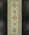 Turkish Oushak Rug 2'3" x 6'2" #20219