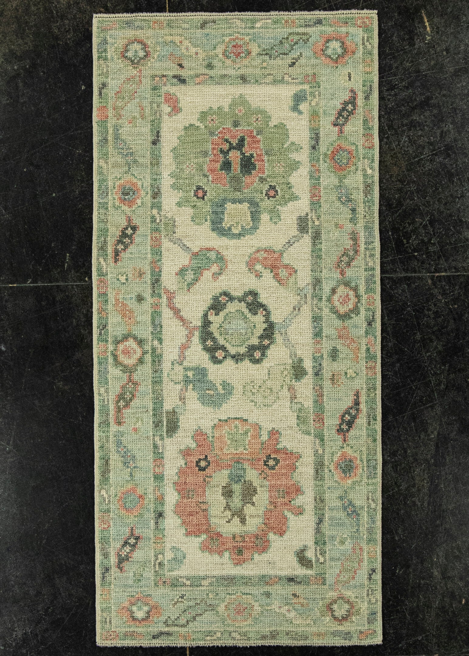 Turkish Oushak Rug 2'3" x 4'11" #20250