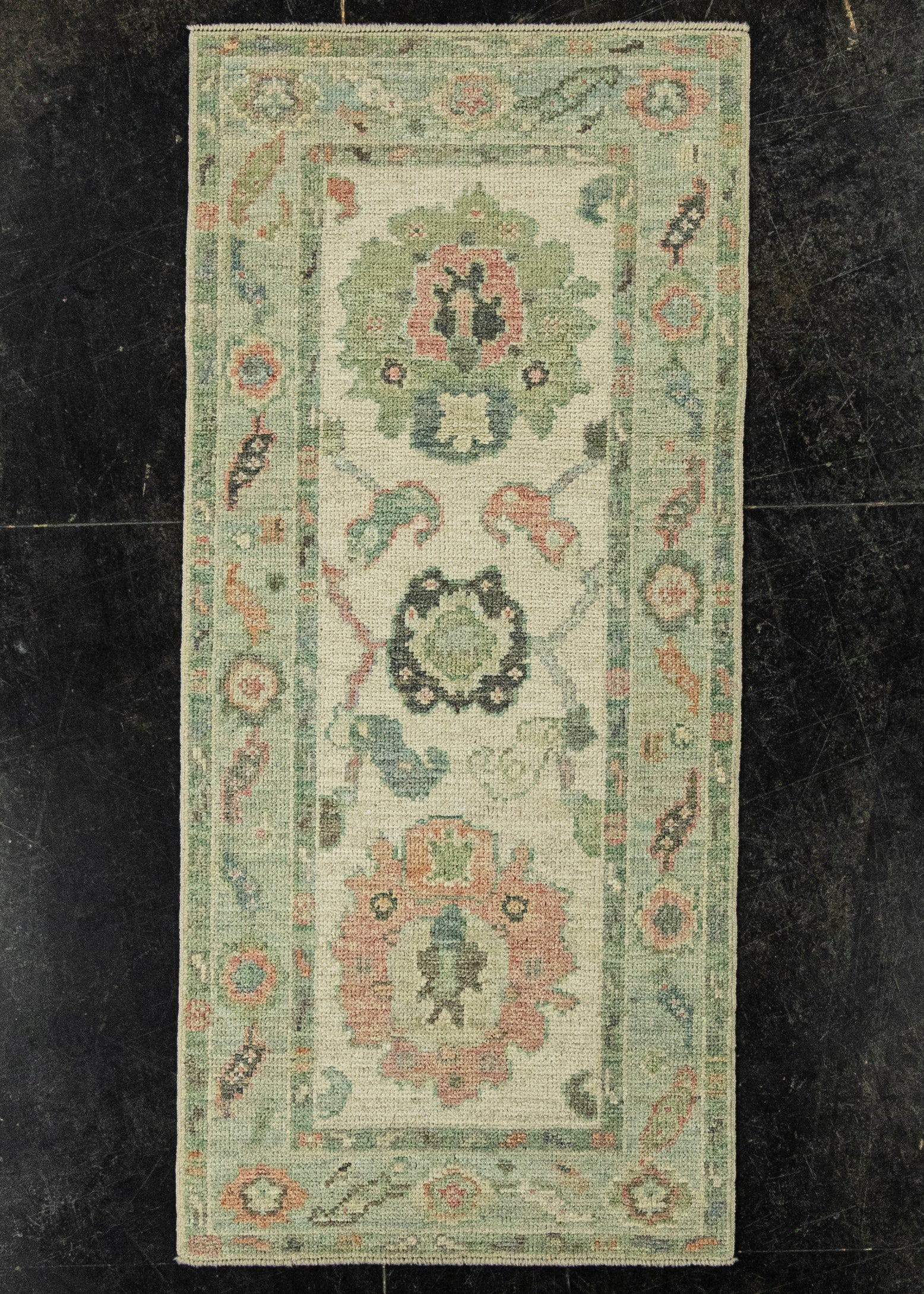 Turkish Oushak Rug 2'3" x 4'11" #20261